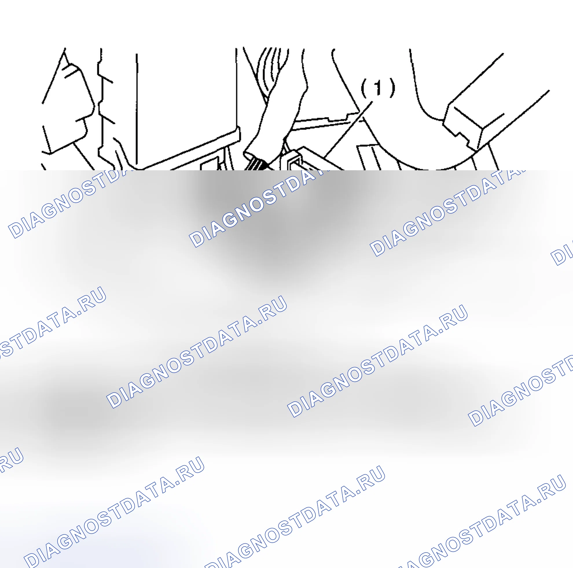 Рис. 447: БЕЗ МОНИТОРА SUBARU SELECT. Subaru Outback BH