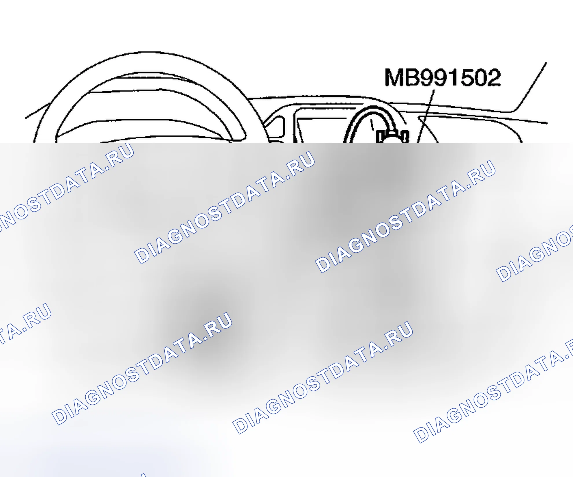 Рис. 158: ПРОВЕРКА УГЛА ОПЕРЕЖЕНИЯ ЗАЖИГАНИЯ. Mitsubishi Montero III