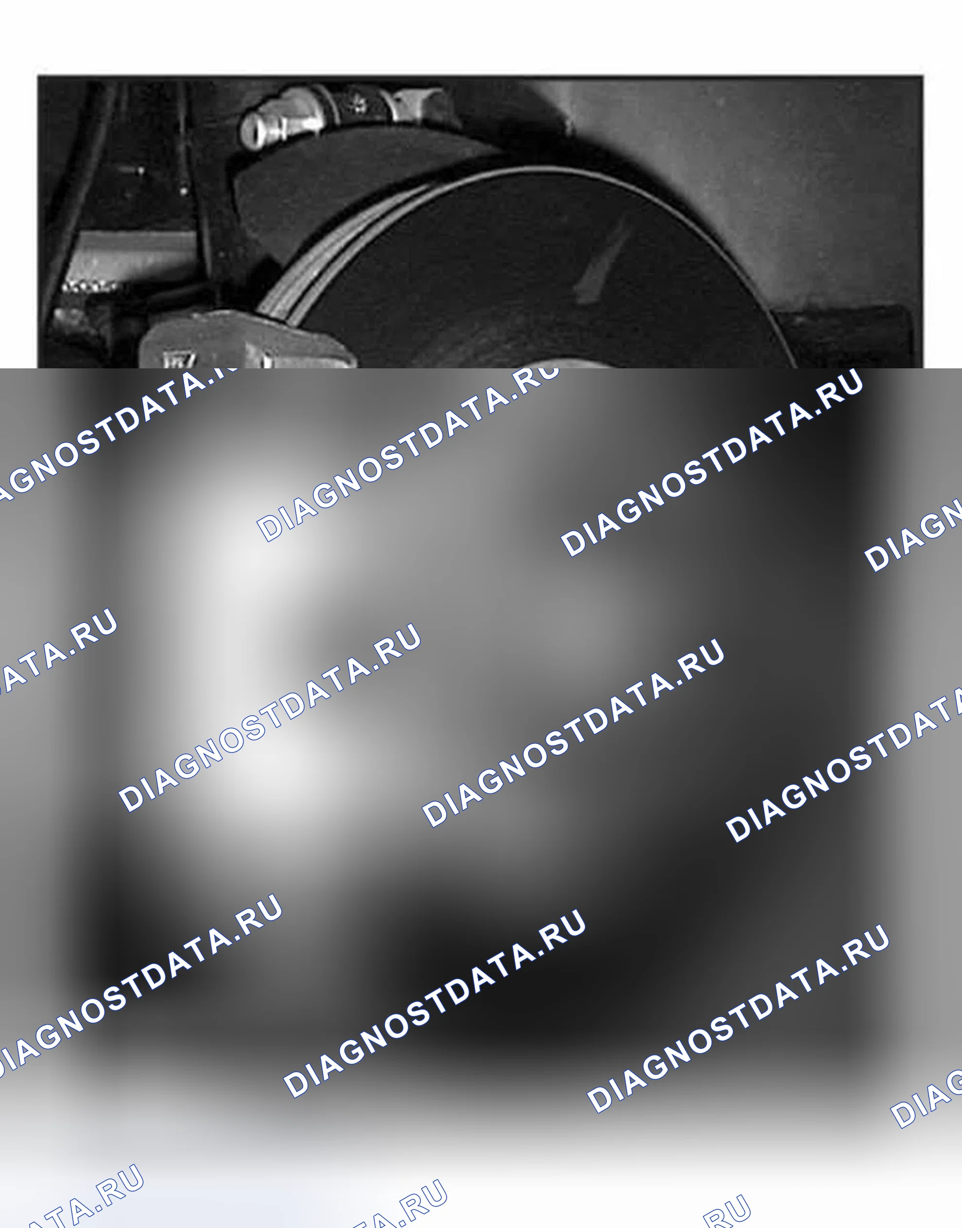 Рис. 205: Идентификация передних тормозов. BMW X5 E53
