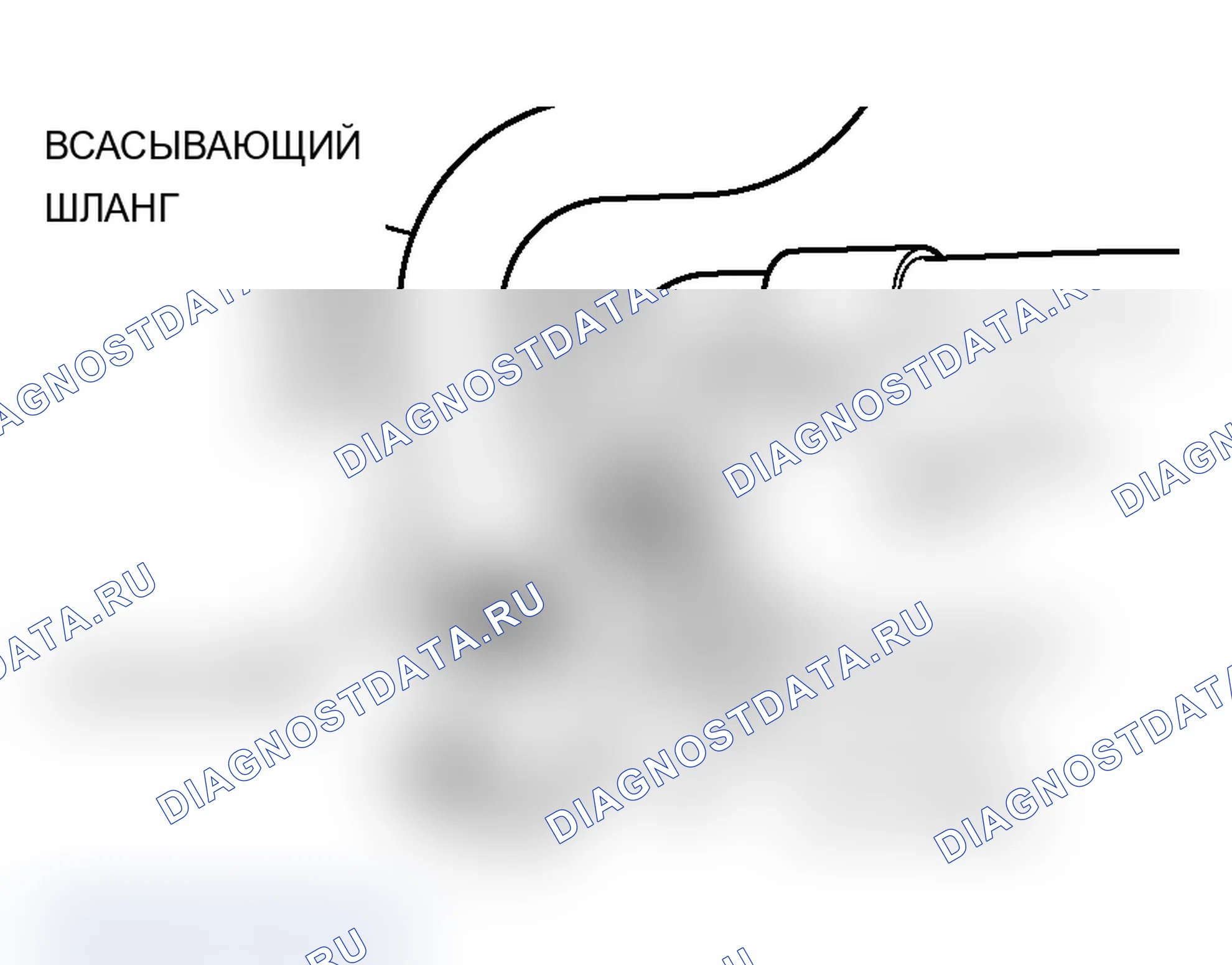 Рис. 193: >> B <<МОНТАЖ НАПОРНОГО ШЛАНГА/ВСАСЫВАЮЩЕГО ШЛАНГА. Mitsubishi Lancer Evolution IX
