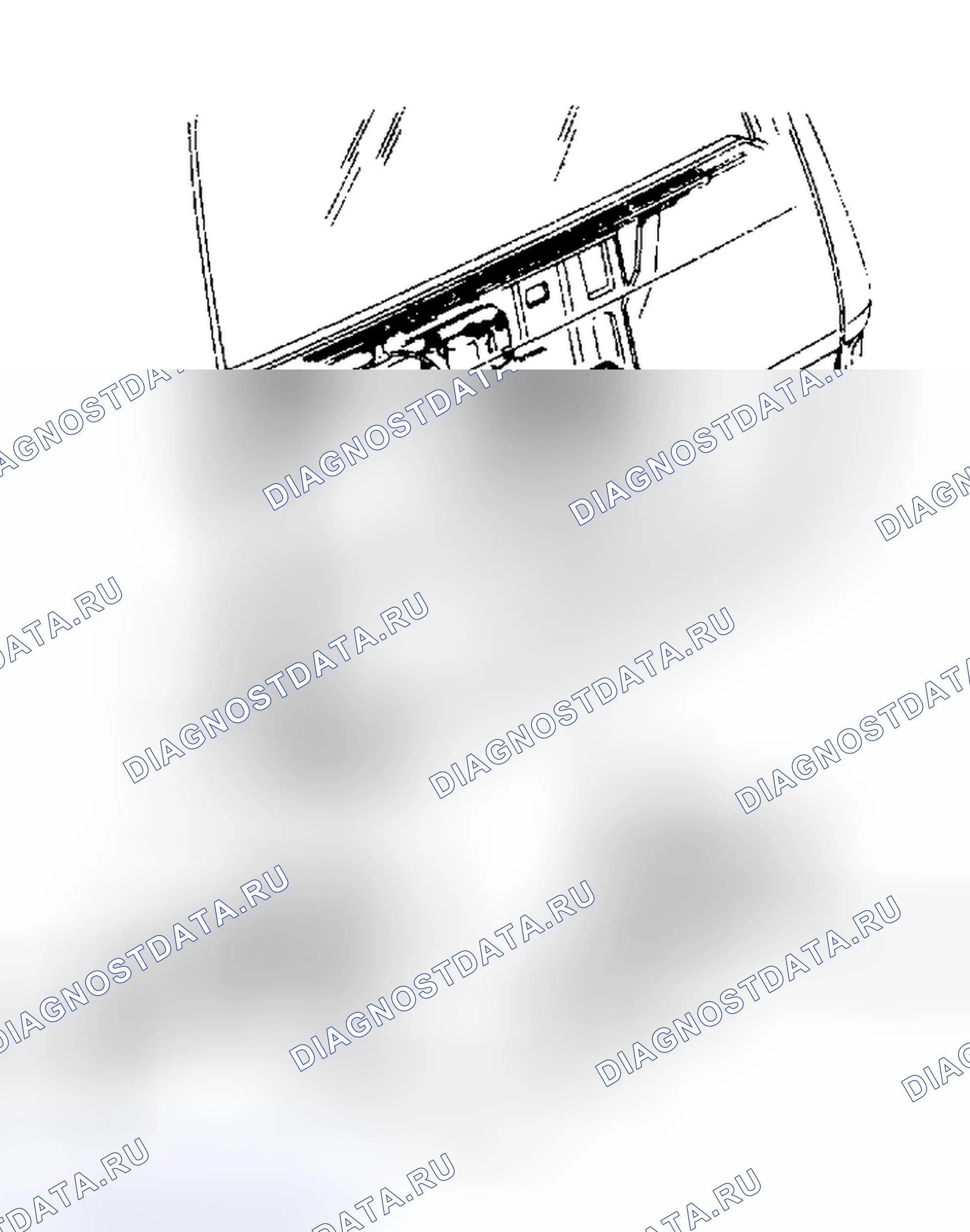 Рис. 4: Компоненты окна задней двери с электроприводом. Chevrolet Suburban VIII