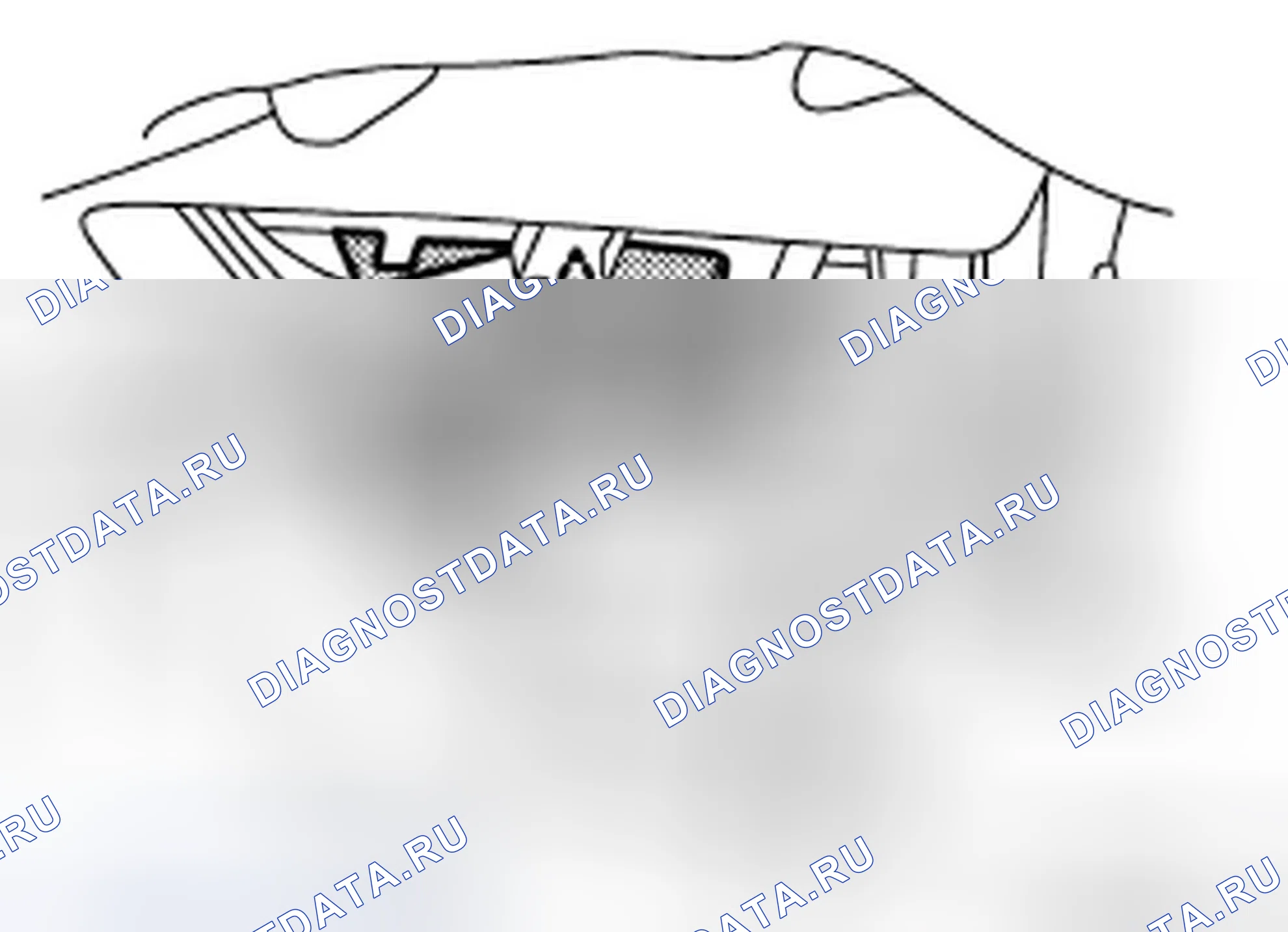Рис. 5: ДЕМОНТАЖ. Infiniti FX35 II рестайлинг