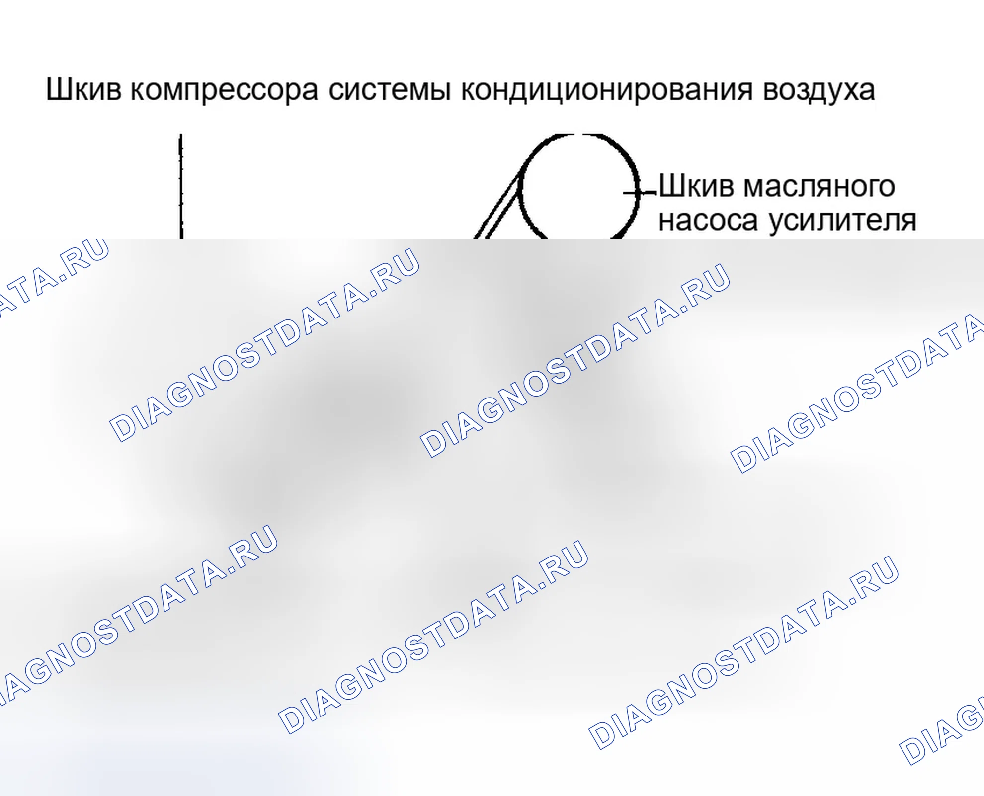 Рис. 4: ПРОКЛАДКА ПРИВОДНОГО РЕМНЯ. Hyundai Accent II