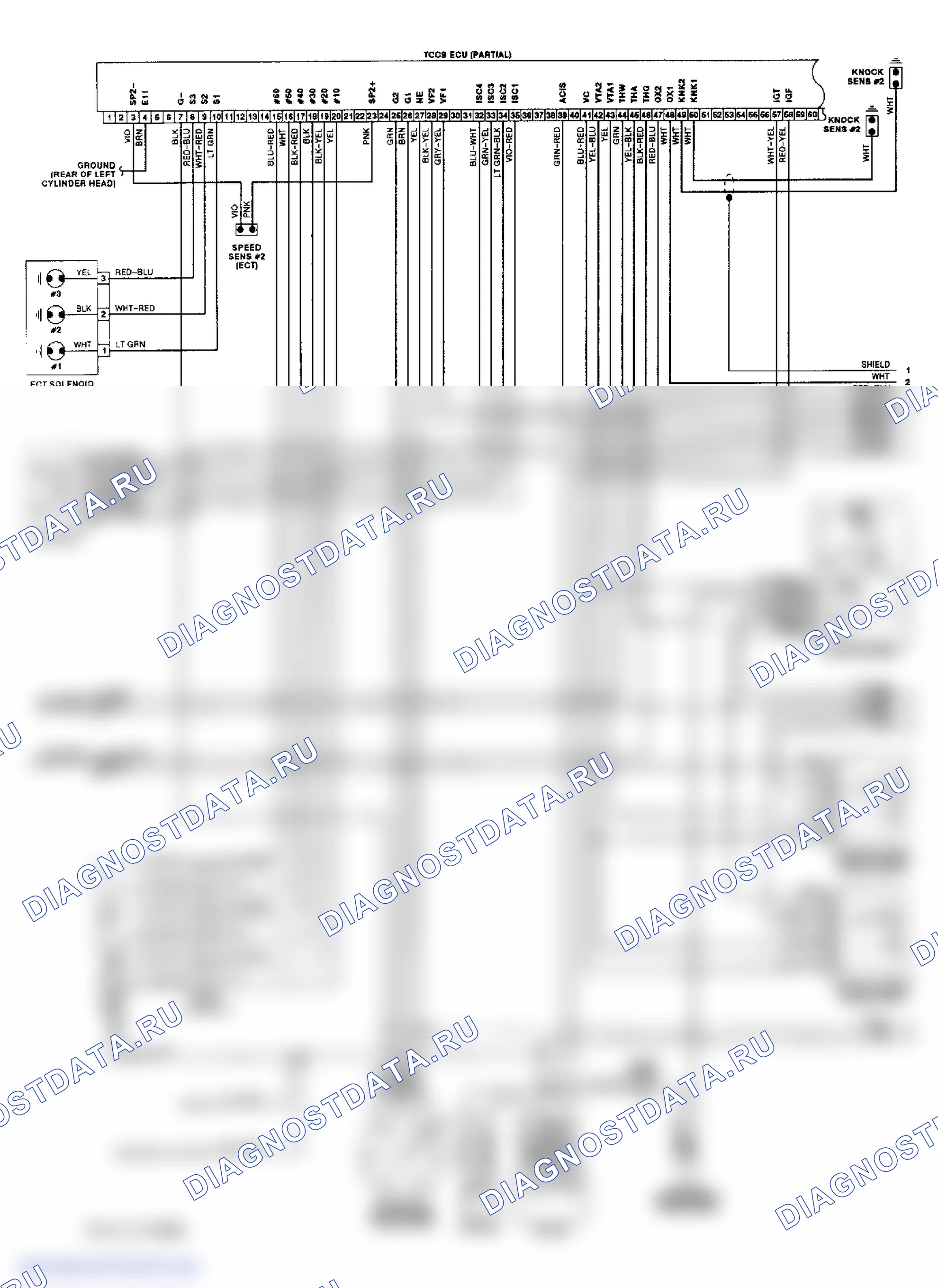 Wiring Diagram (SC300 3.0L - 1 Of 2). Lexus ES XV10
