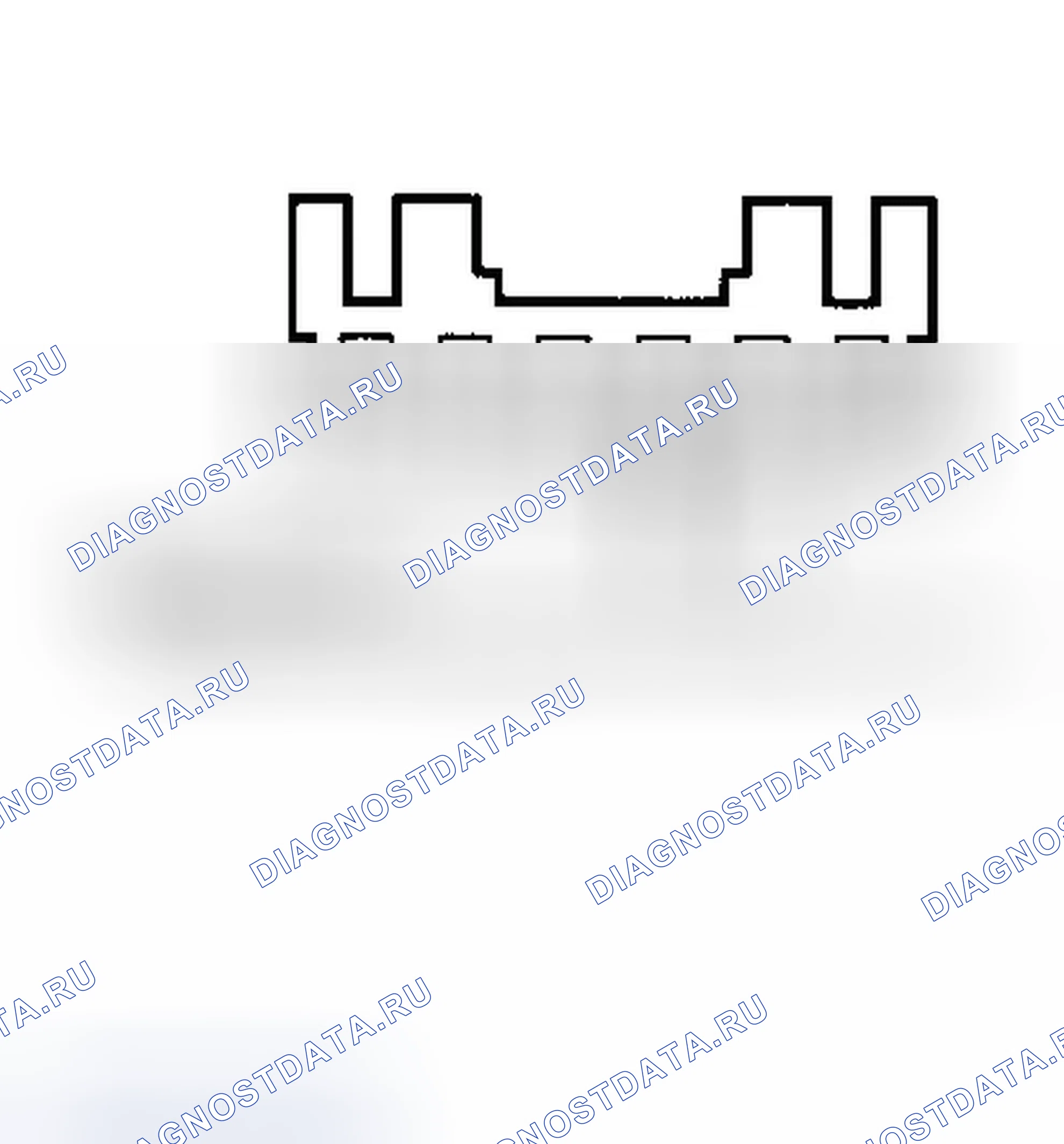 Рис. 123: Sw. Ckts. и Conn. клемма ID (STG1 - Тип " A " Sw. - 4 из 6). Ford Probe II