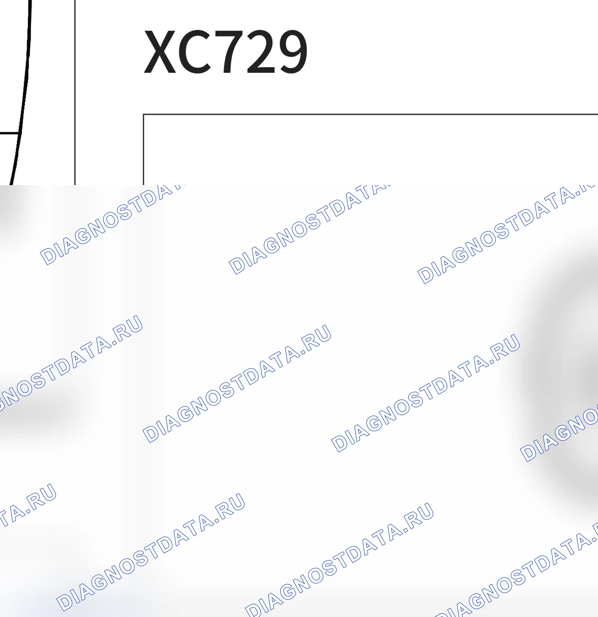 Распиновка разъёма XC729 — внешний вид и назначение контактов. Wey VV7 PHEV I