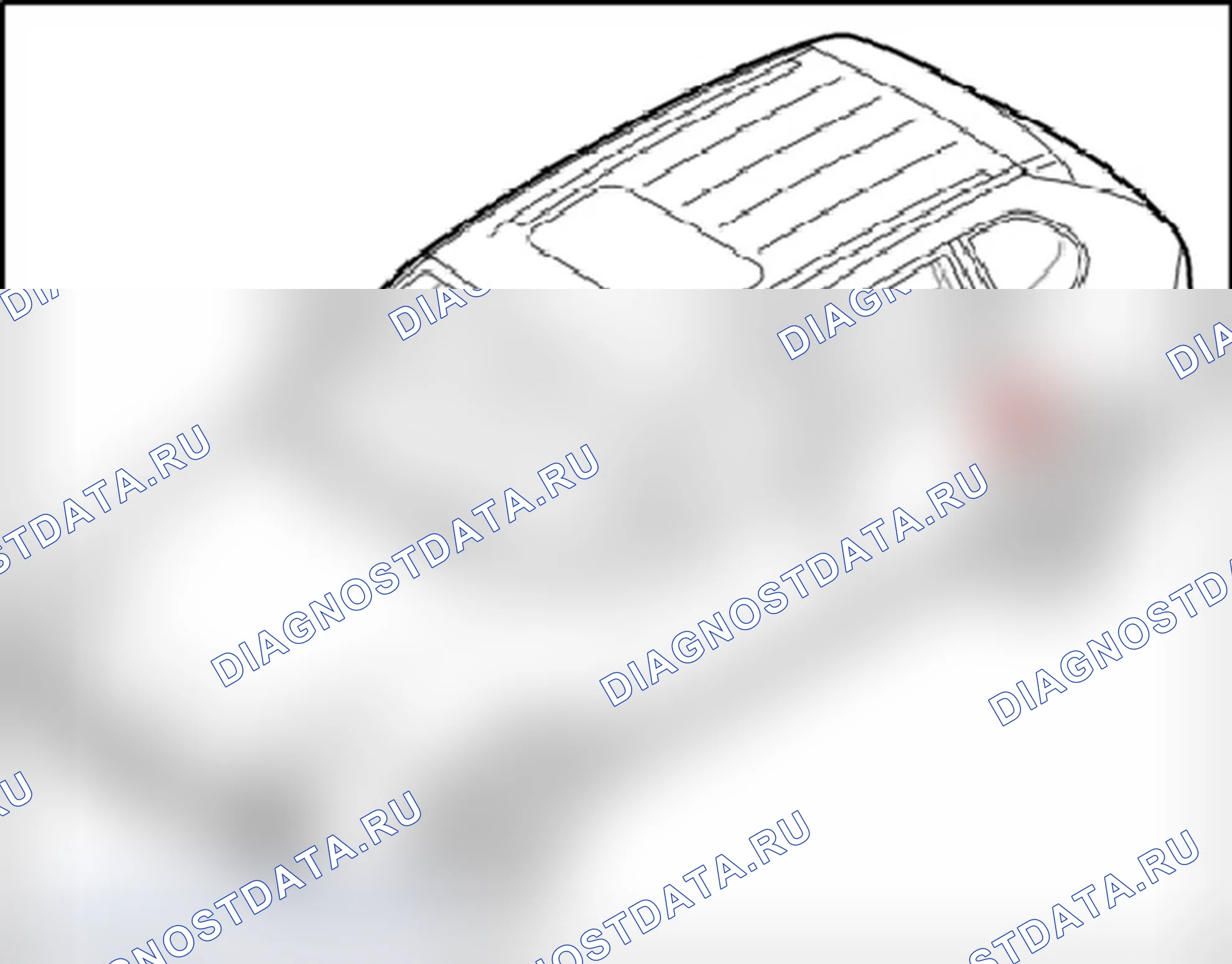 Рис. 539: Снятие ручки задней двери. Porsche Cayenne Turbo I рестайлинг