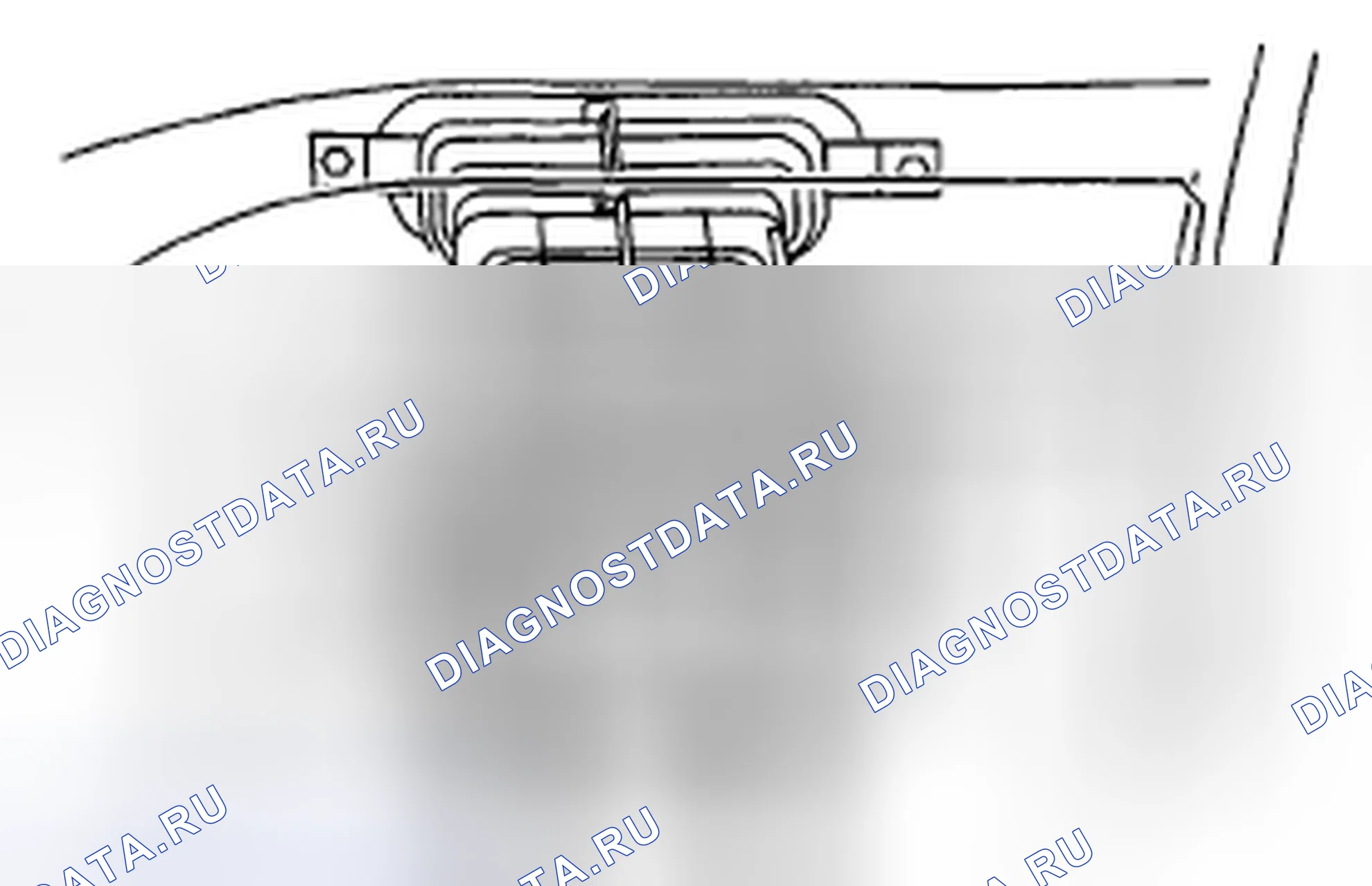 Рис. 18: ДЕМОНТАЖ. Subaru Tribeca WX рестайлинг