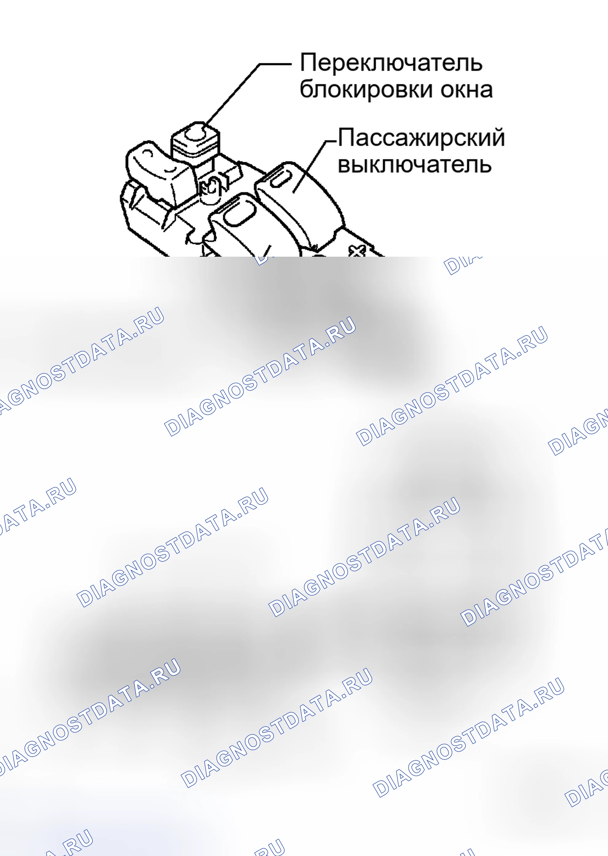 Рис. 63: ПРОВЕРКА стеклоподъёмников. Toyota Camry Solara II