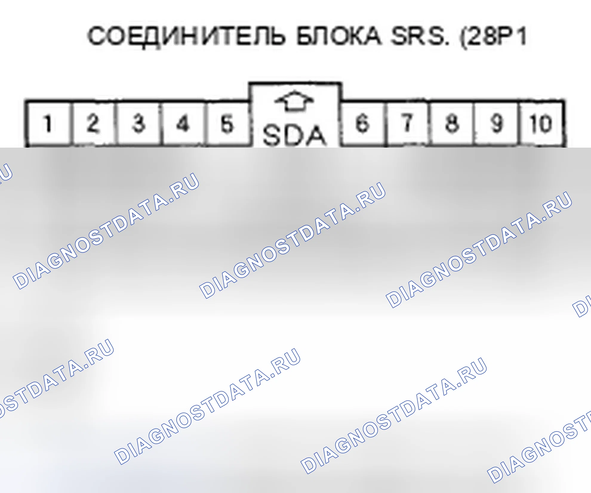 Рис. 191: расшифровка кода ошибки A1-1x (" x " может быть от 0 до 9 или от A до F): Неисправный источник питания (линия Va). Honda Ridgeline I