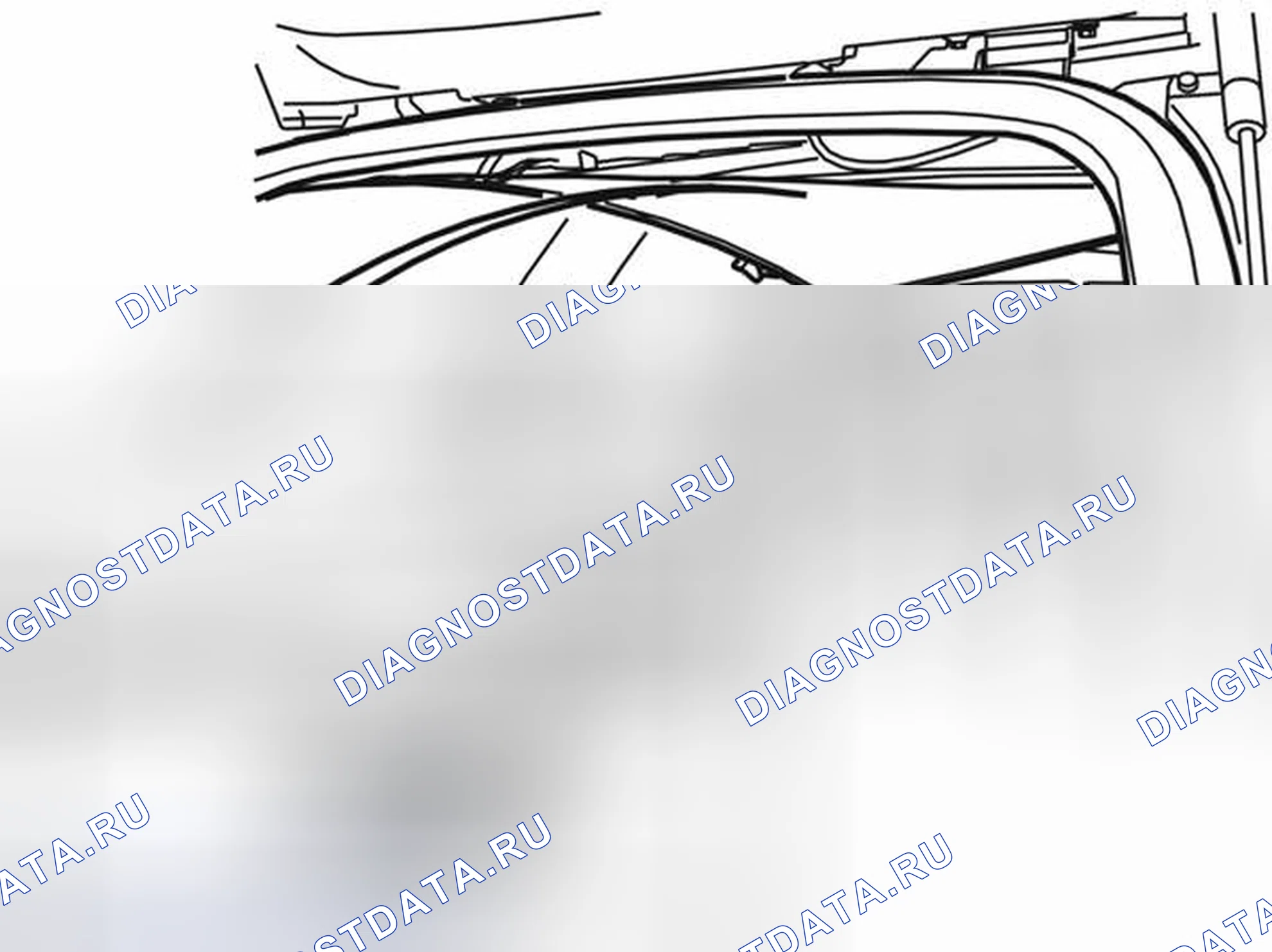 Рис. 25: УСТАНОВКА МОДУЛЯ ДАТЧИКА ПЕРЕМЕЩЕНИЯ МАССЫ (MMS). Volvo XC90 I