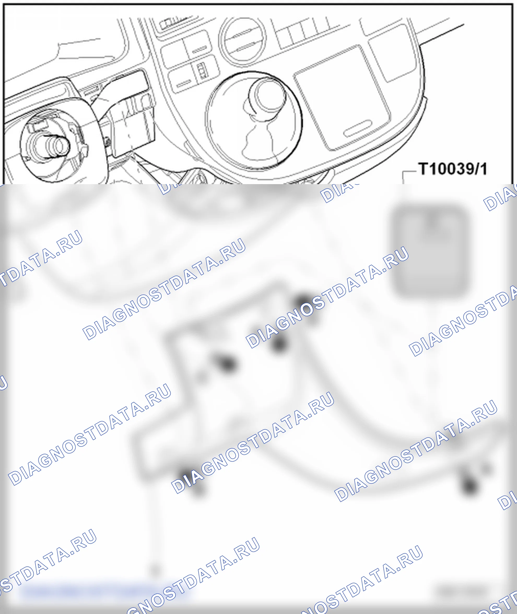 Передняя панель. Volkswagen Transporter T5