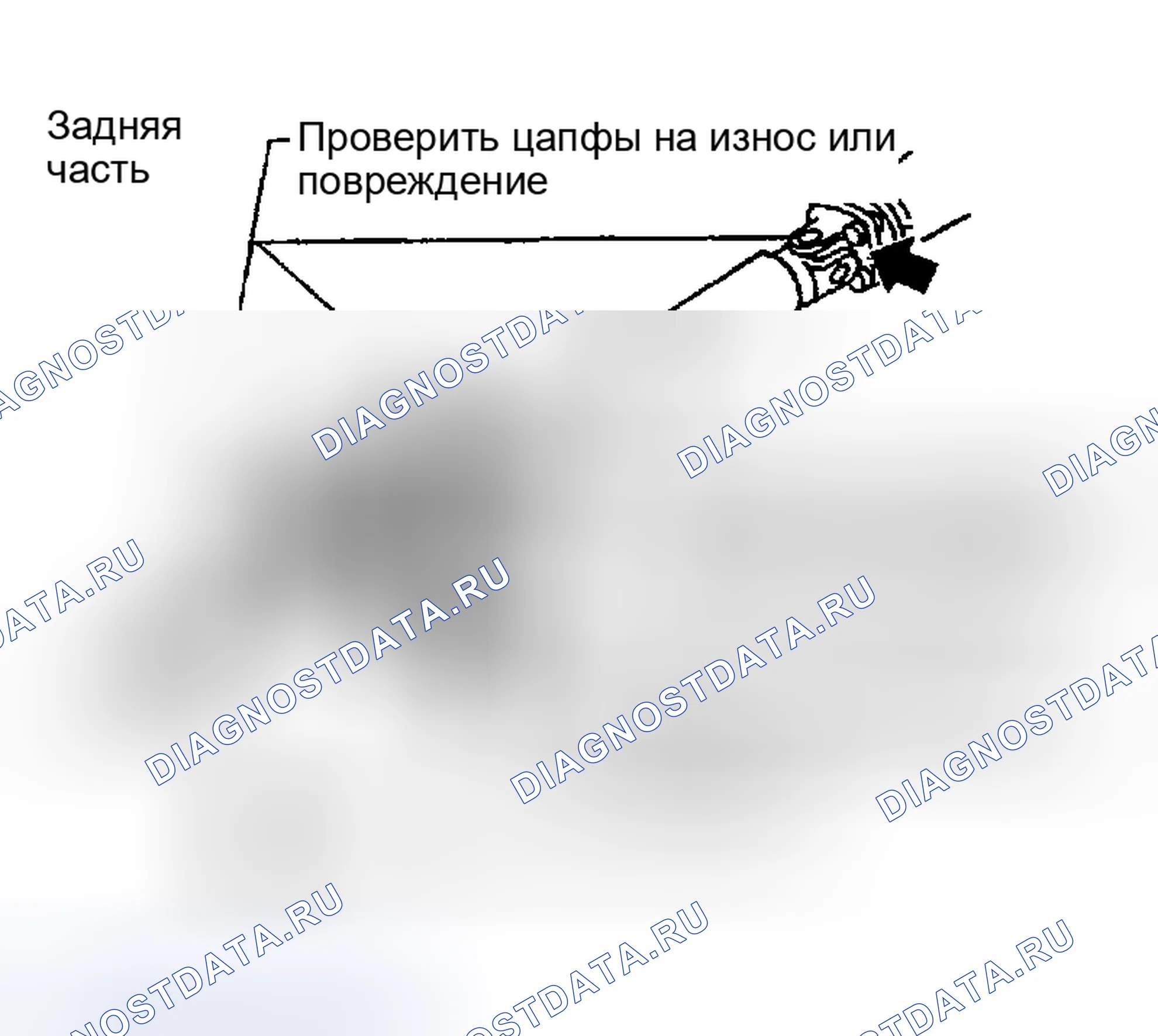 Рис. 67: Проверка карданного вала. Honda Odyssey (North America) I