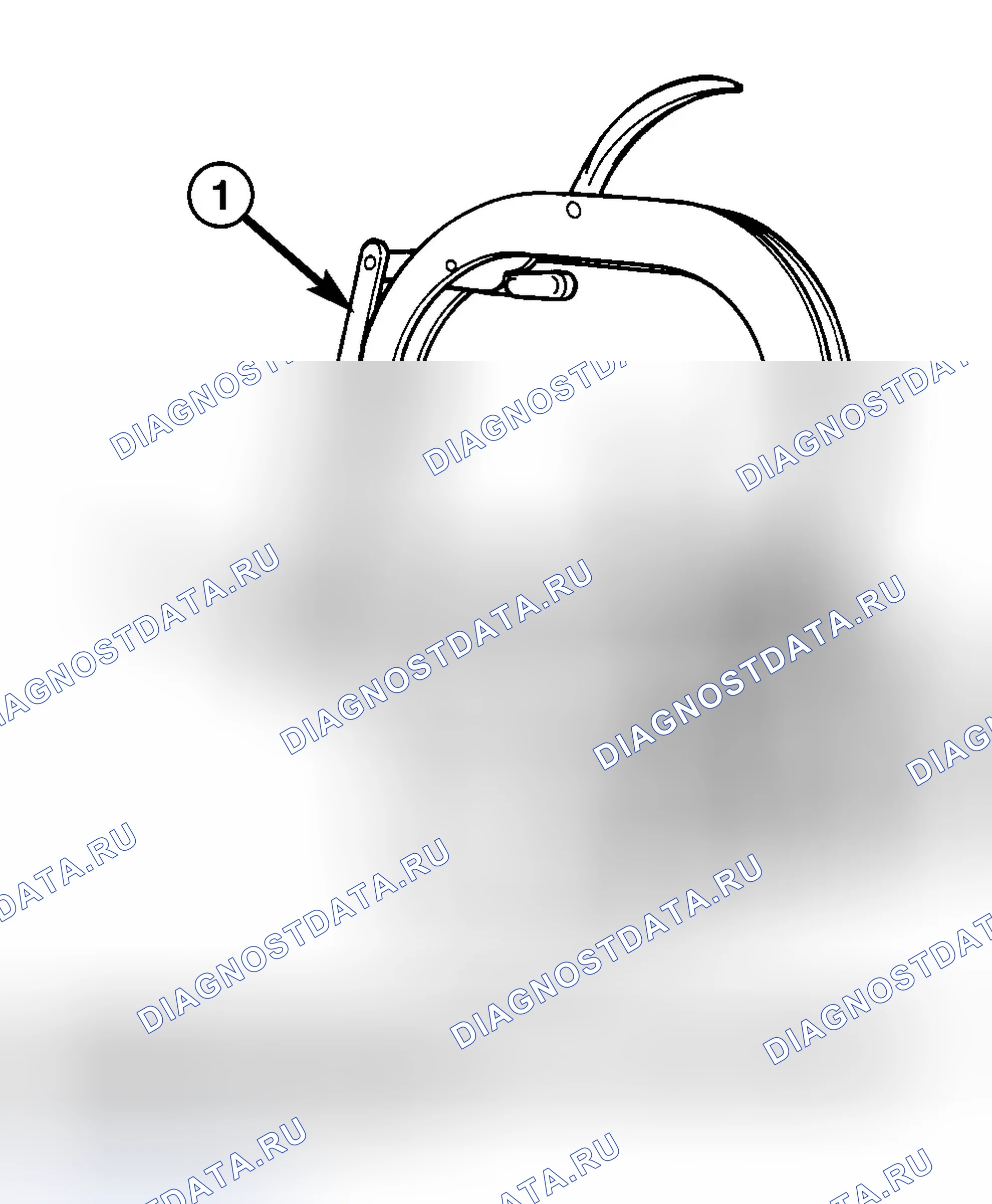 Рис. 202: ДЕМОНТАЖ - ГОЛОВКА ЦИЛИНДРА ОТКЛЮЧЕНА. Chrysler Voyager IV