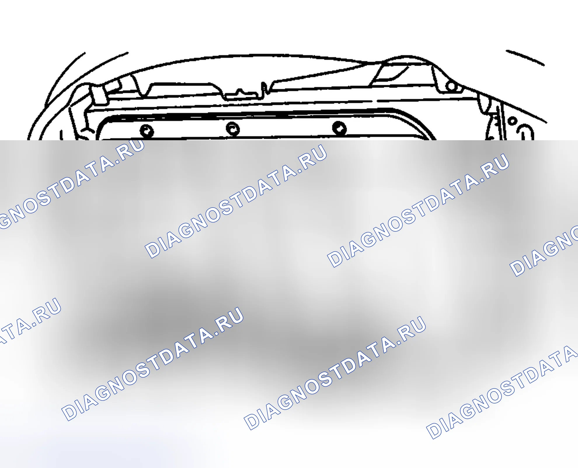 Рис. 44: ДЕМОНТАЖ. Subaru Outback BH