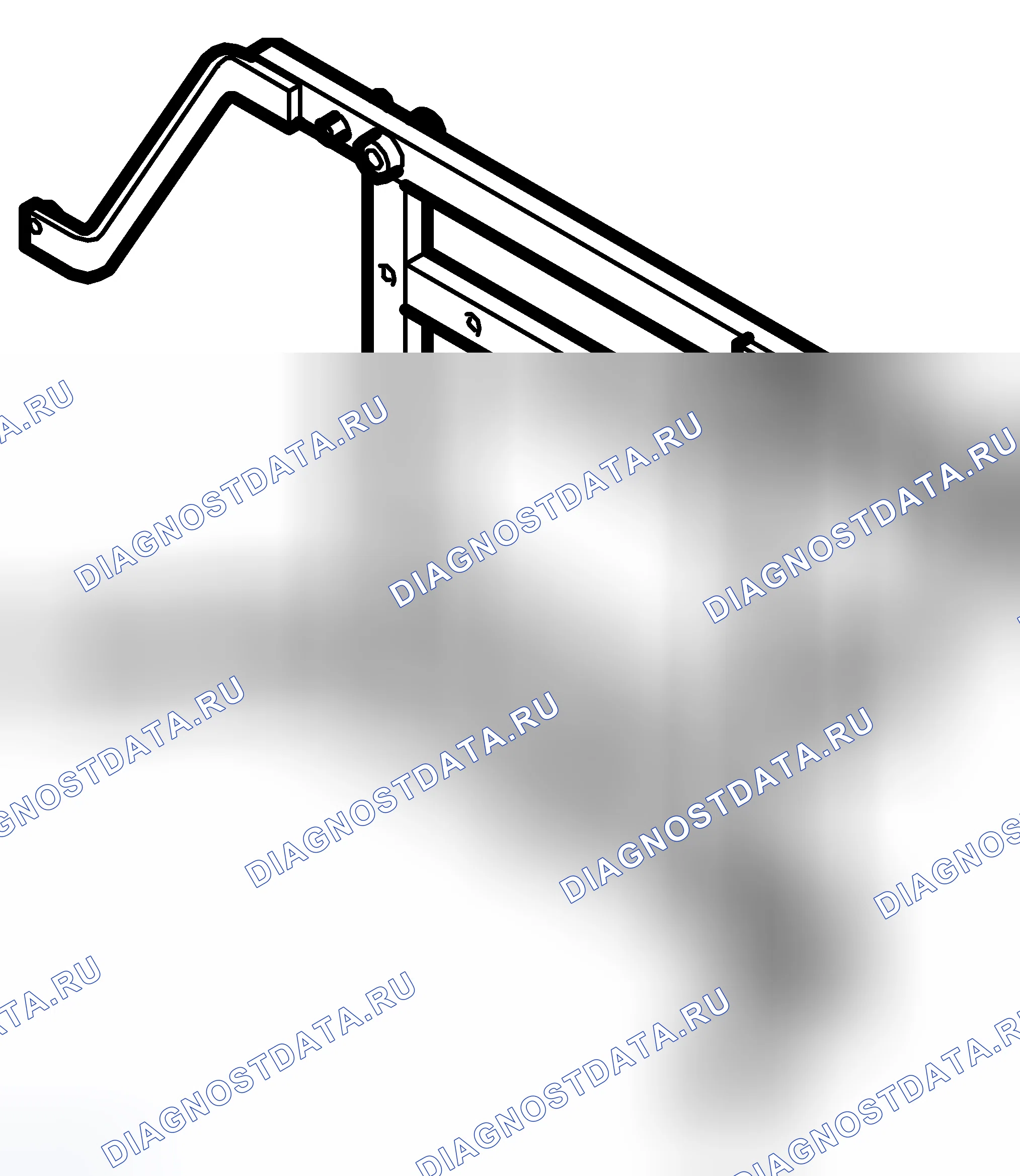 Рис. 579: 83 96 145 Центрирующее приспособление, подрамник - двигатель. Kia Optima II