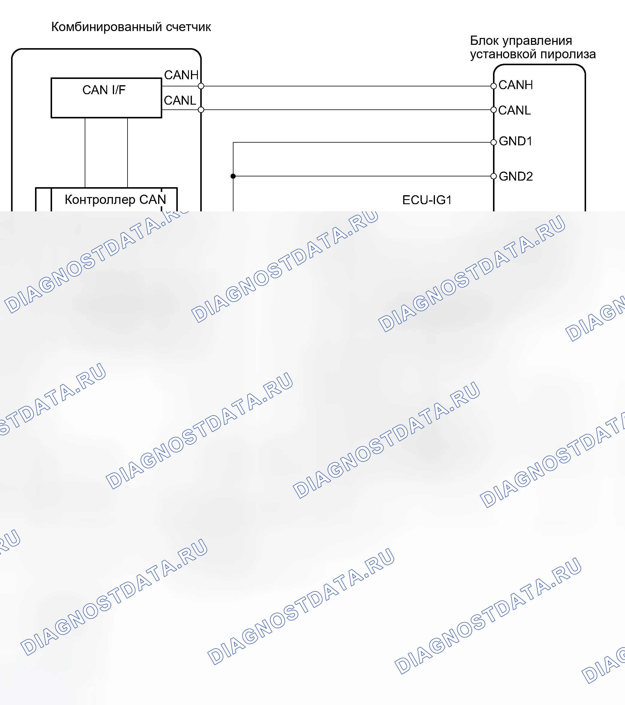 Рис. 25: электросхема. Toyota RAV4 III