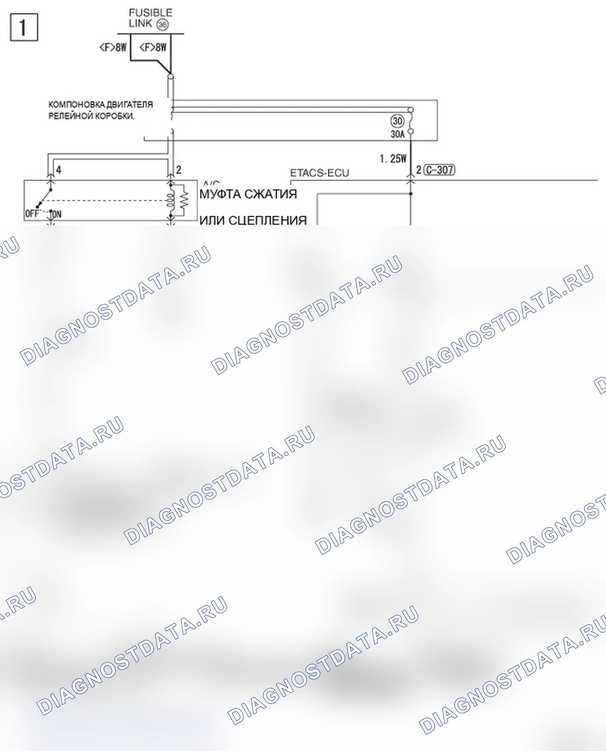 Рис. 280: СИСТЕМА КОНДИЦИОНИРОВАНИЯ <NON-TURBO>. Mitsubishi Lancer Ralliart X