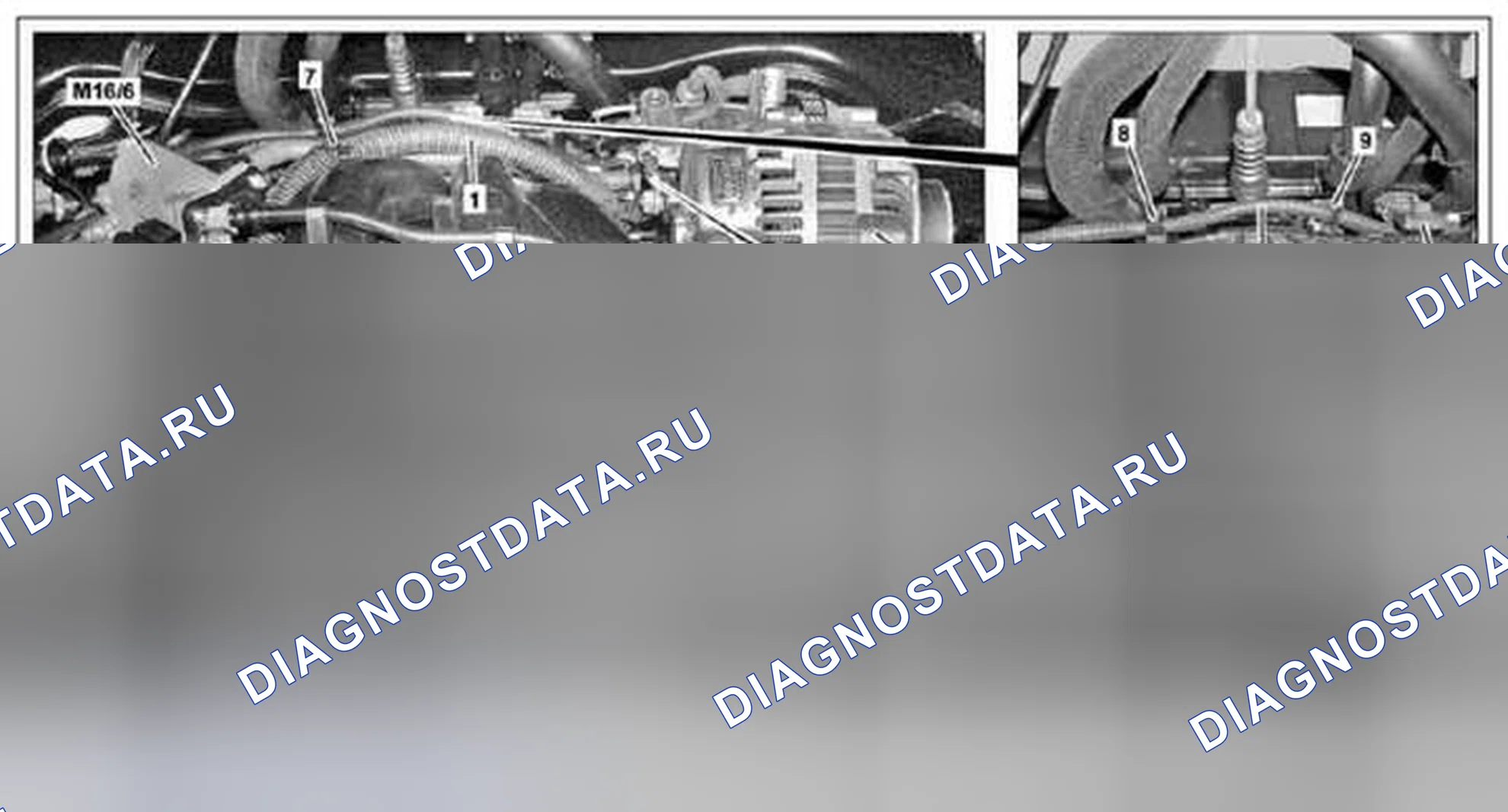 Рис. 45: Отсоединить, подсоединить жгут проводов двигателя со стороны двигателя- AR15.18-xtegx1-01MCV P-1000. Kia Soul I