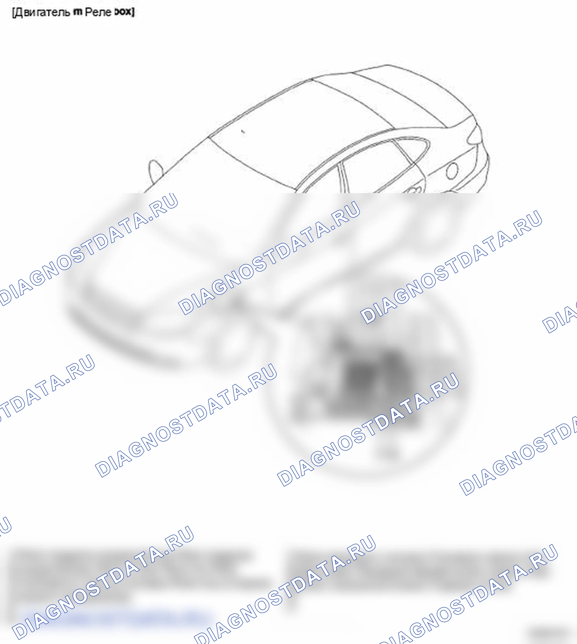 Рис. 1: РАСПОЛОЖЕНИЕ КОМПОНЕНТОВ. Hyundai Elantra IV