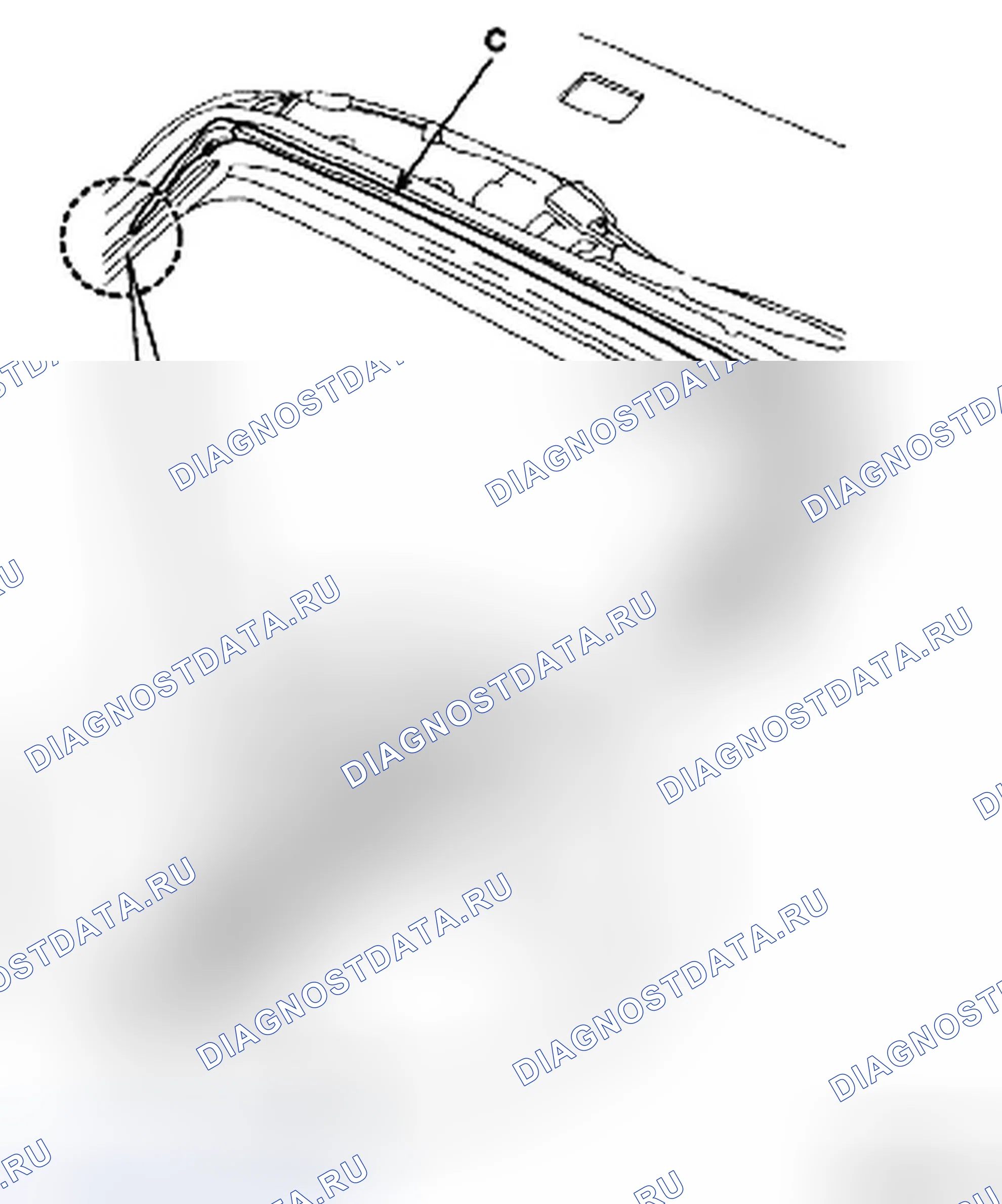 Рис. 78: ЗАМЕНА ДЕФЛЕКТОРА. Hyundai Azera I