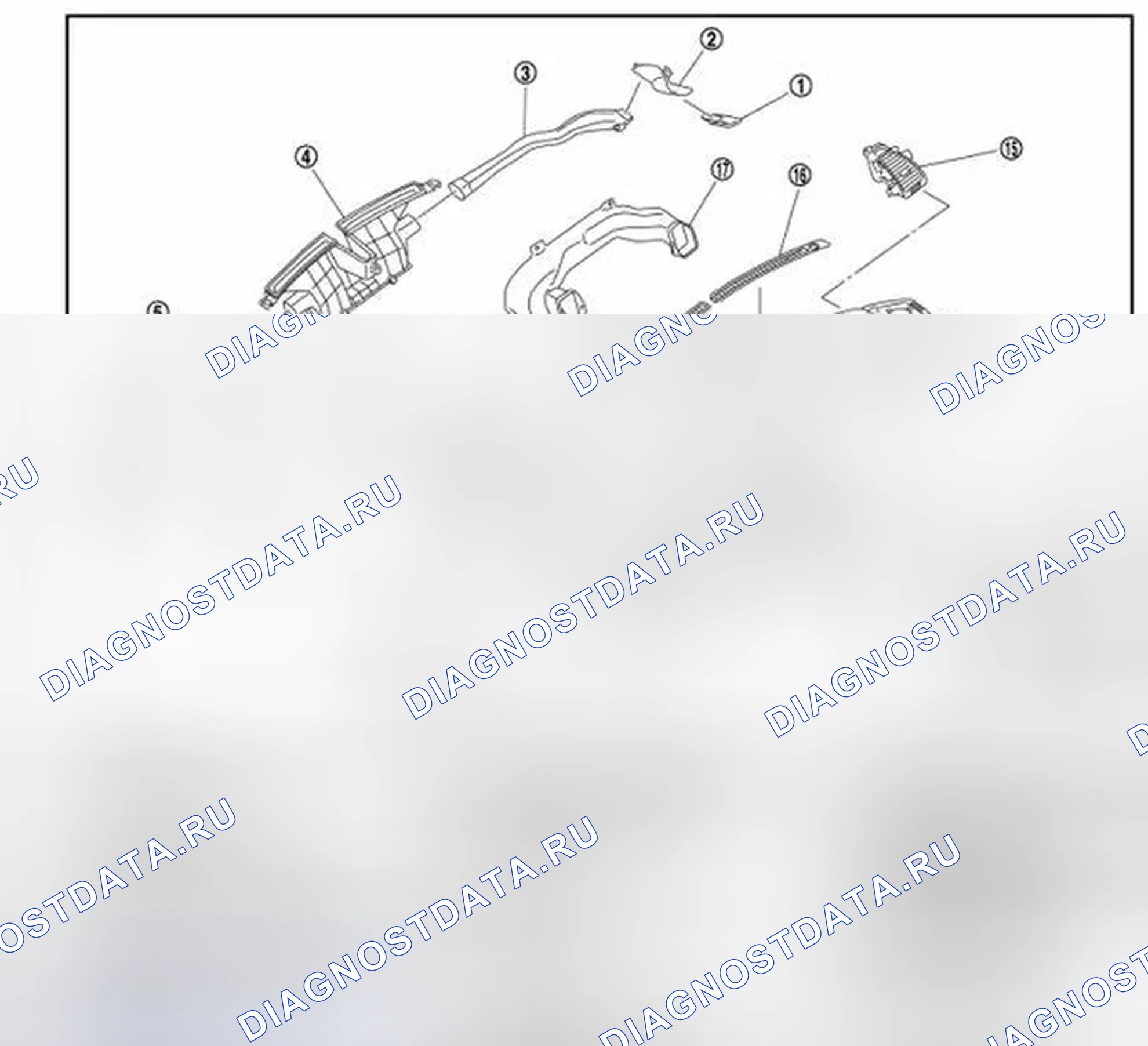 Рис. 237: ПЕРЕДНЯЯ ЧАСТЬ. Infiniti FX35 II рестайлинг