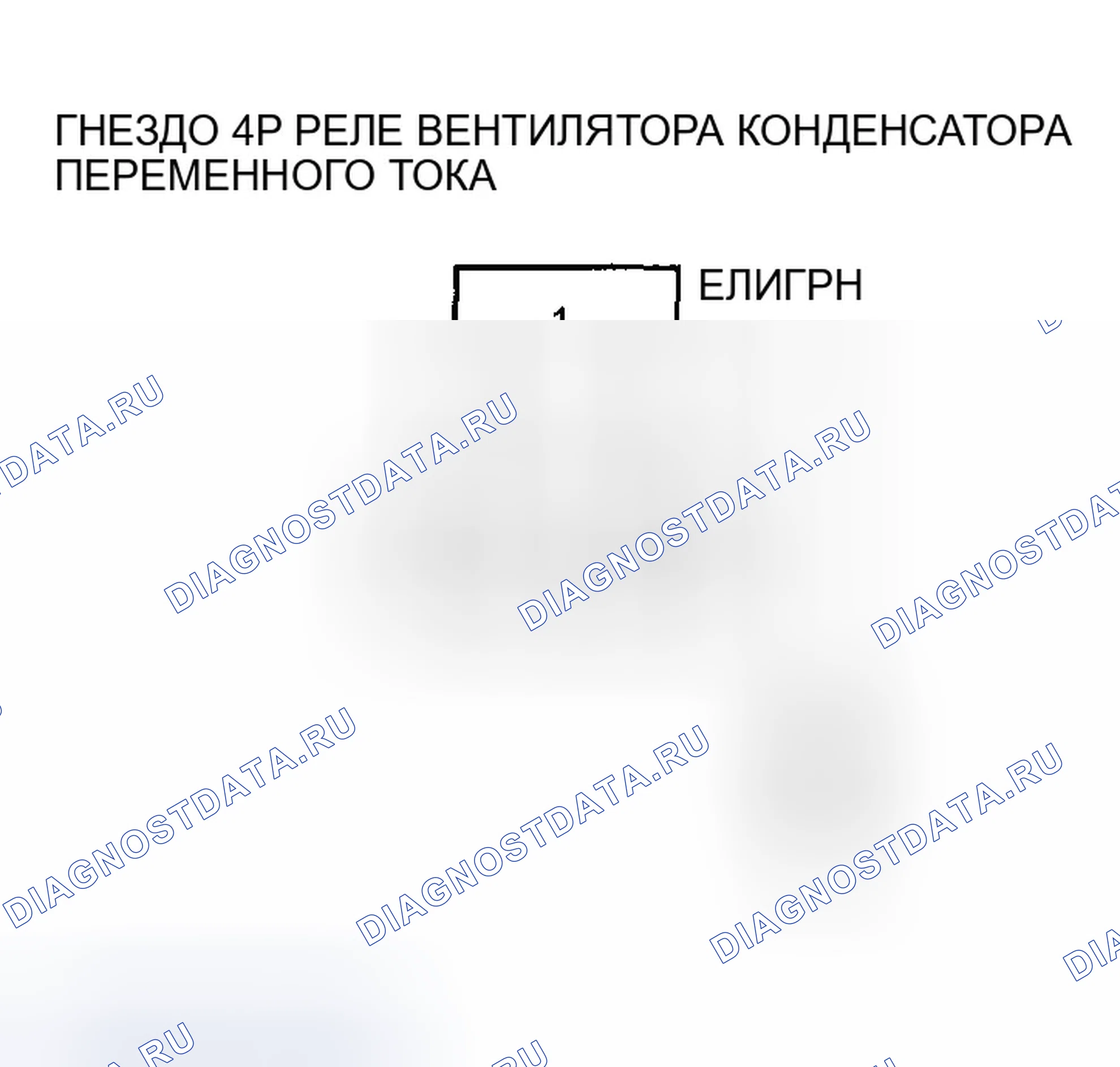 Рис. 7: Поиск и устранение неисправностей в низкоскоростной цепи радиатора и вентилятора конденсатора переменного тока. Honda Ridgeline I