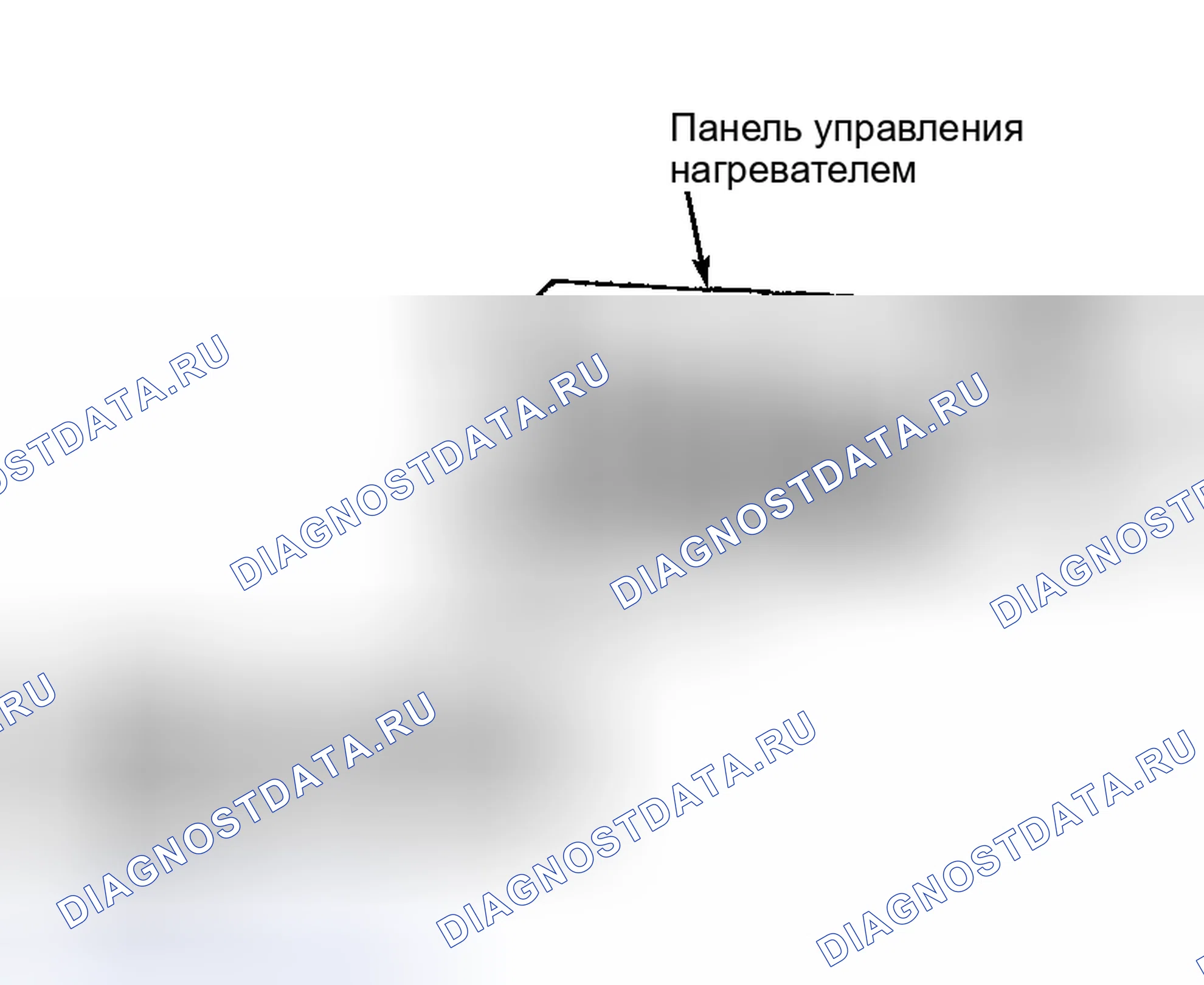 Рис. 7: ПАНЕЛЬ УПРАВЛЕНИЯ НАГРЕВАТЕЛЕМ. Subaru Legacy BD/BG/BK