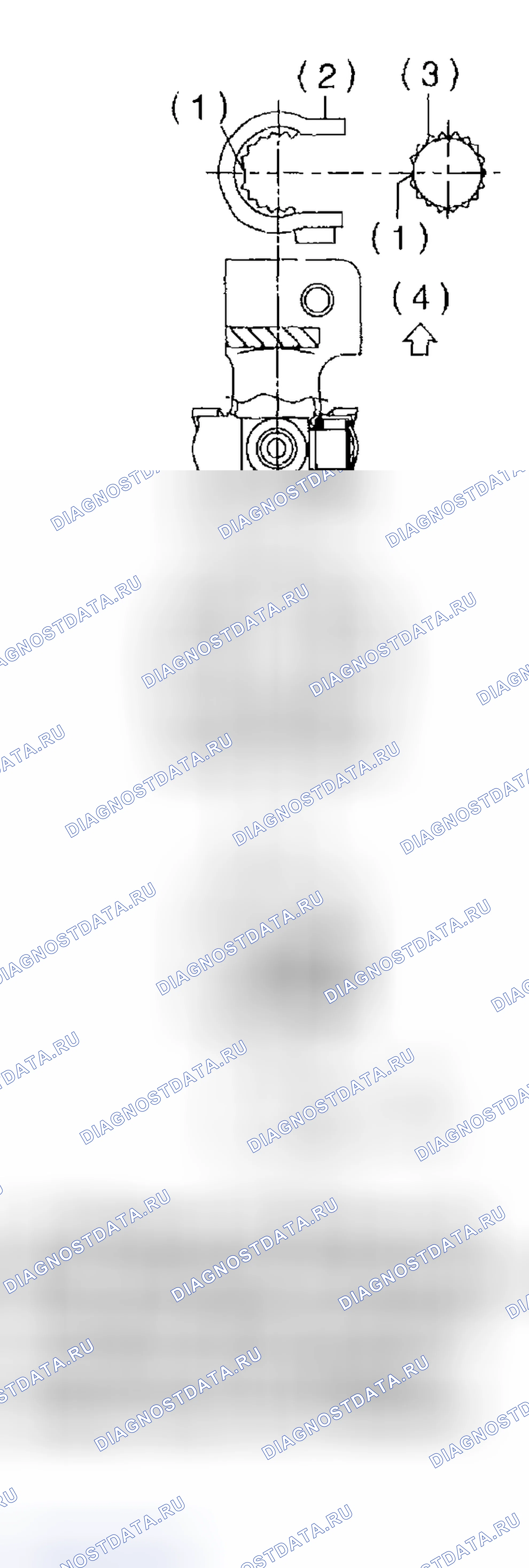 Рис. 56: УСТАНОВКА. Subaru Impreza GD/GC/GG рестайлинг
