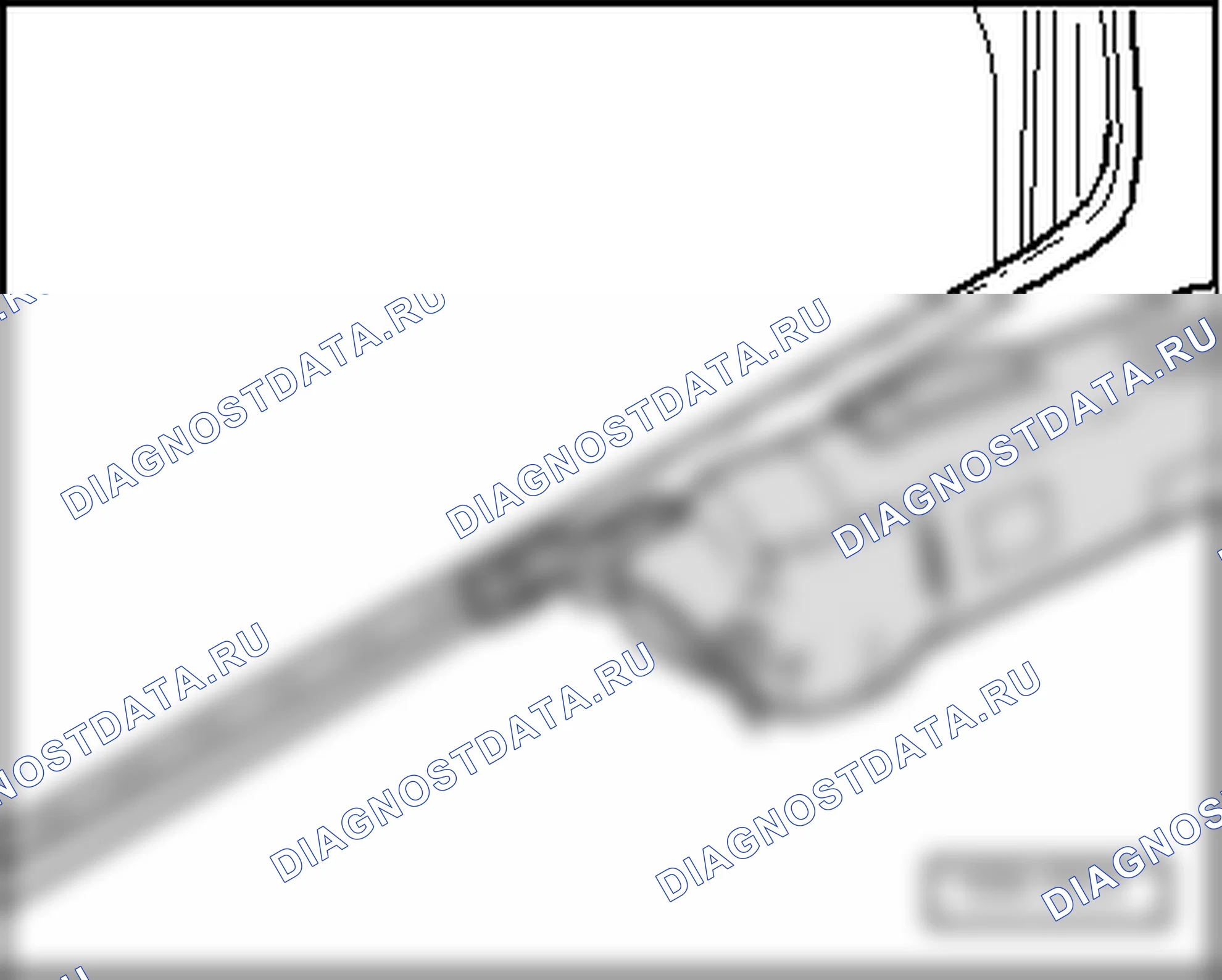 Заподлицо скрепленные окна. SEAT Alhambra I
