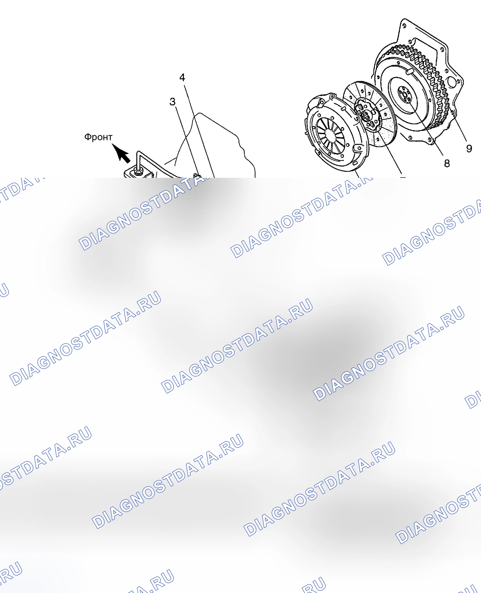Рис. 4: СТРУКТУРНЫЙ ВИД. Geely Xingyue L I