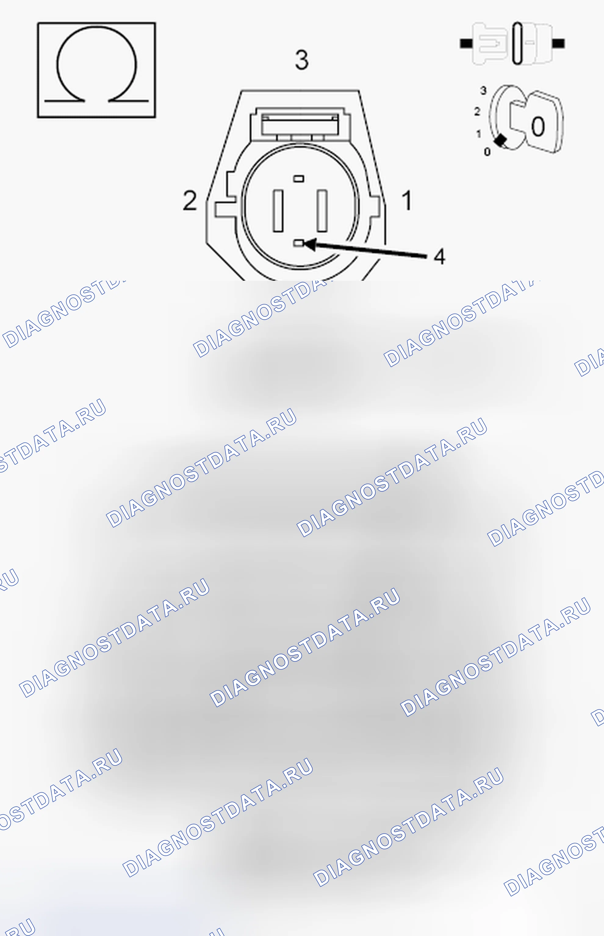 Рис. 403: ДИАГНОСТИЧЕСКИЙ ТЕСТ. Dodge Grand Caravan V