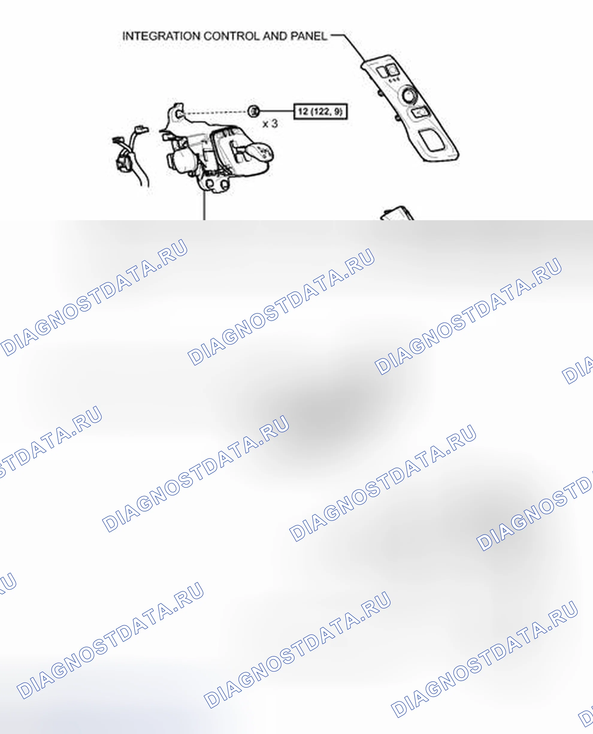 Рис. 72: ИЛЛЮСТРАЦИЯ. Toyota Prius V I