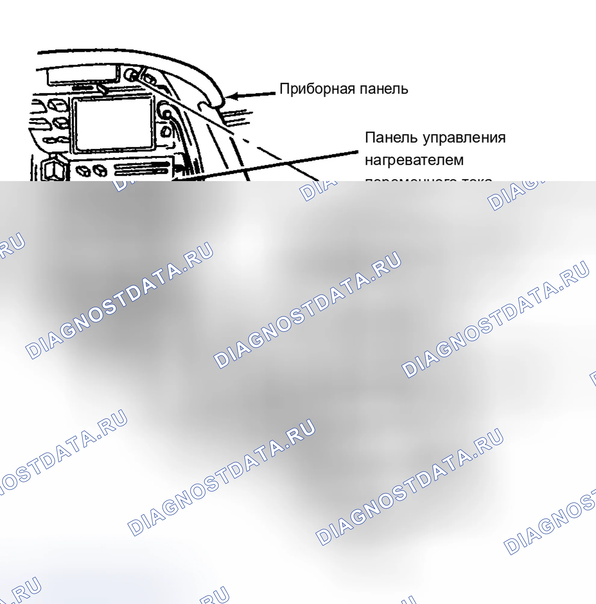Рис. 16: Удаление обрезной пластины аксессуаров General Motors Corp.. Chevrolet Corvette C4