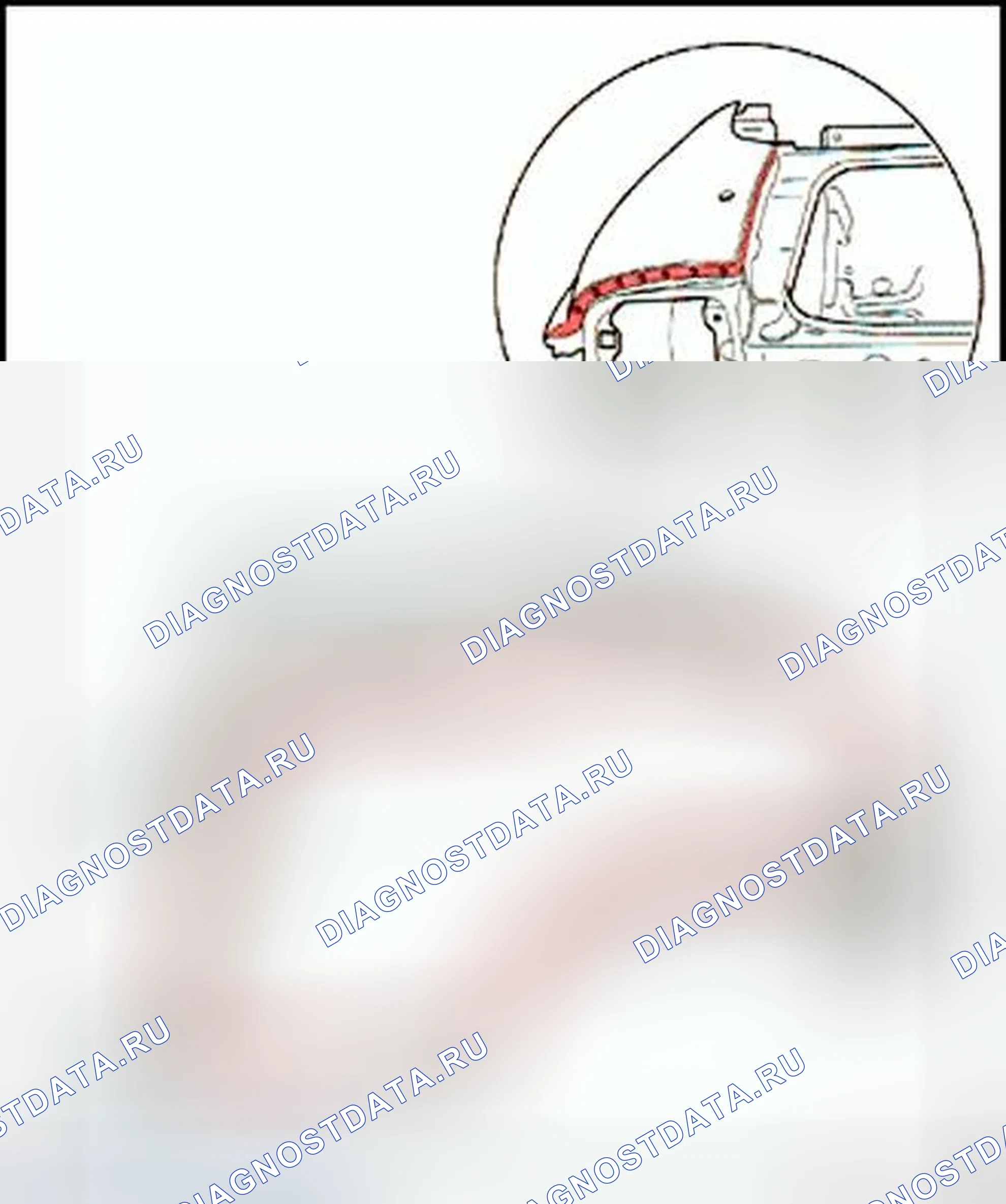 Рис. 165: Боковая панель, замена (родстер). Audi TT 8N