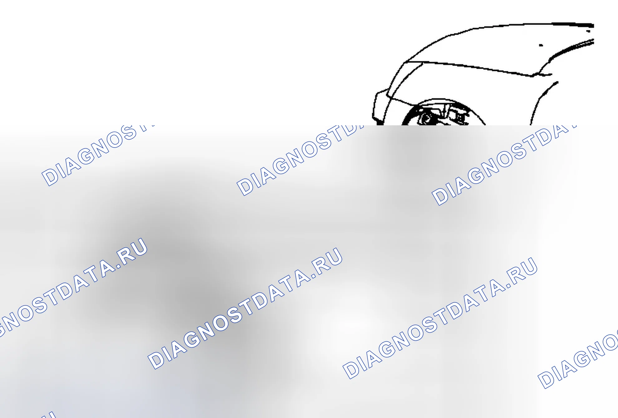 Рис. 2: Замена звукового сигнала. Cadillac CTS II