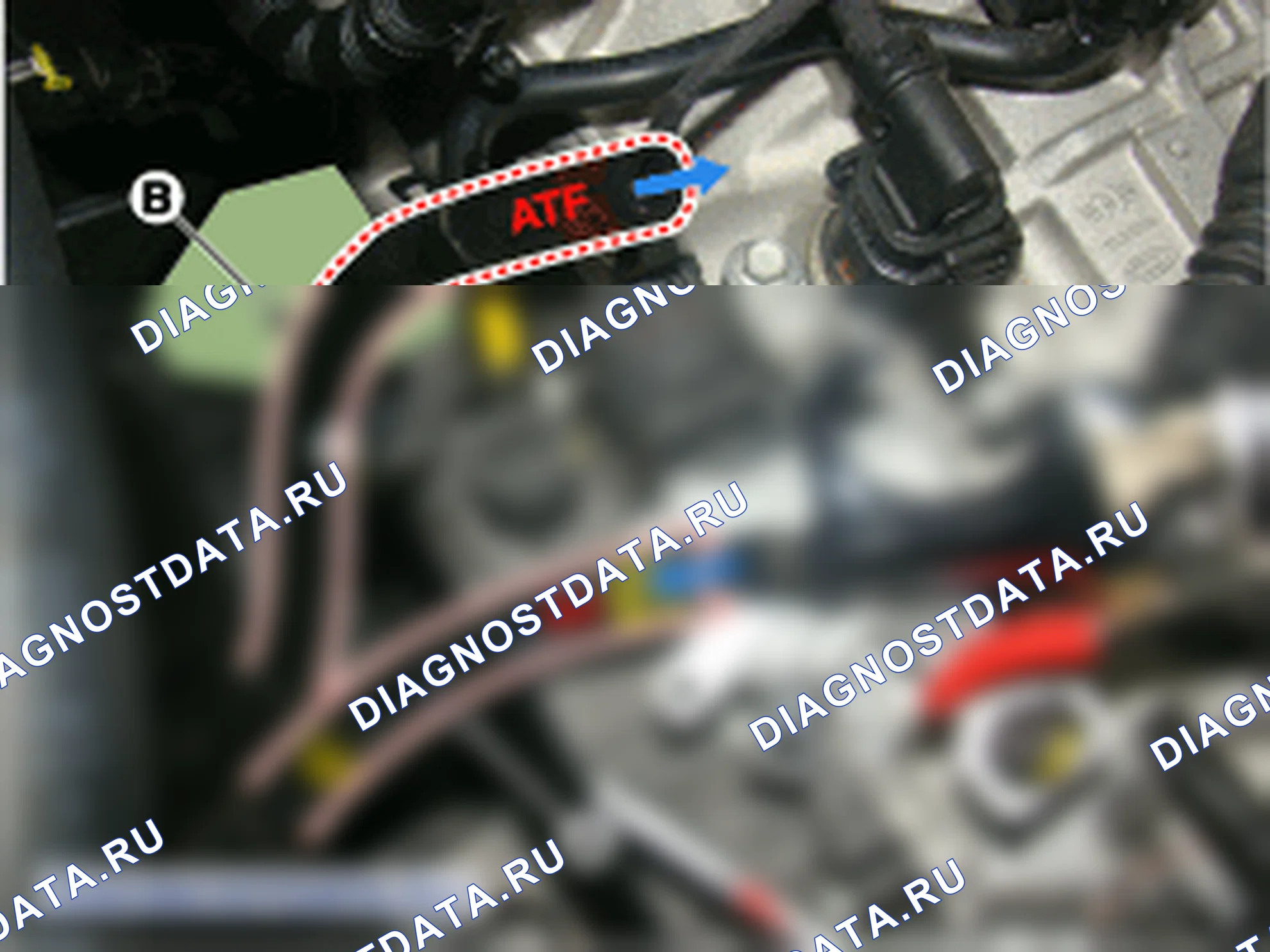Установка акпп. Hyundai Santafe Sport DMA