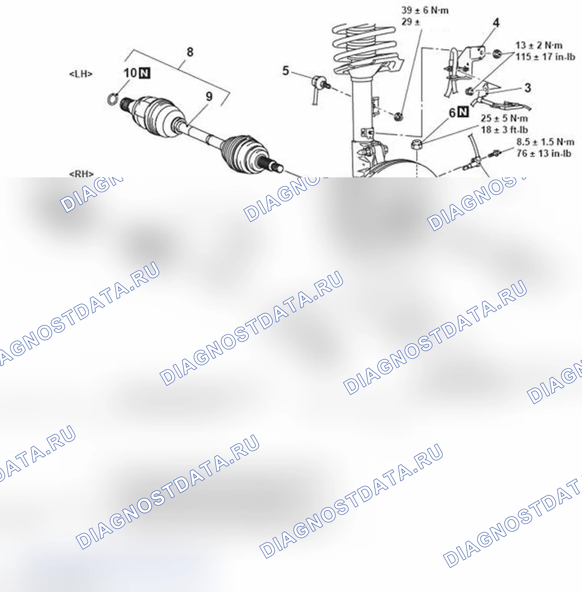 Рис. 193: AWD (тип B). Mitsubishi Lancer Ralliart X рестайлинг