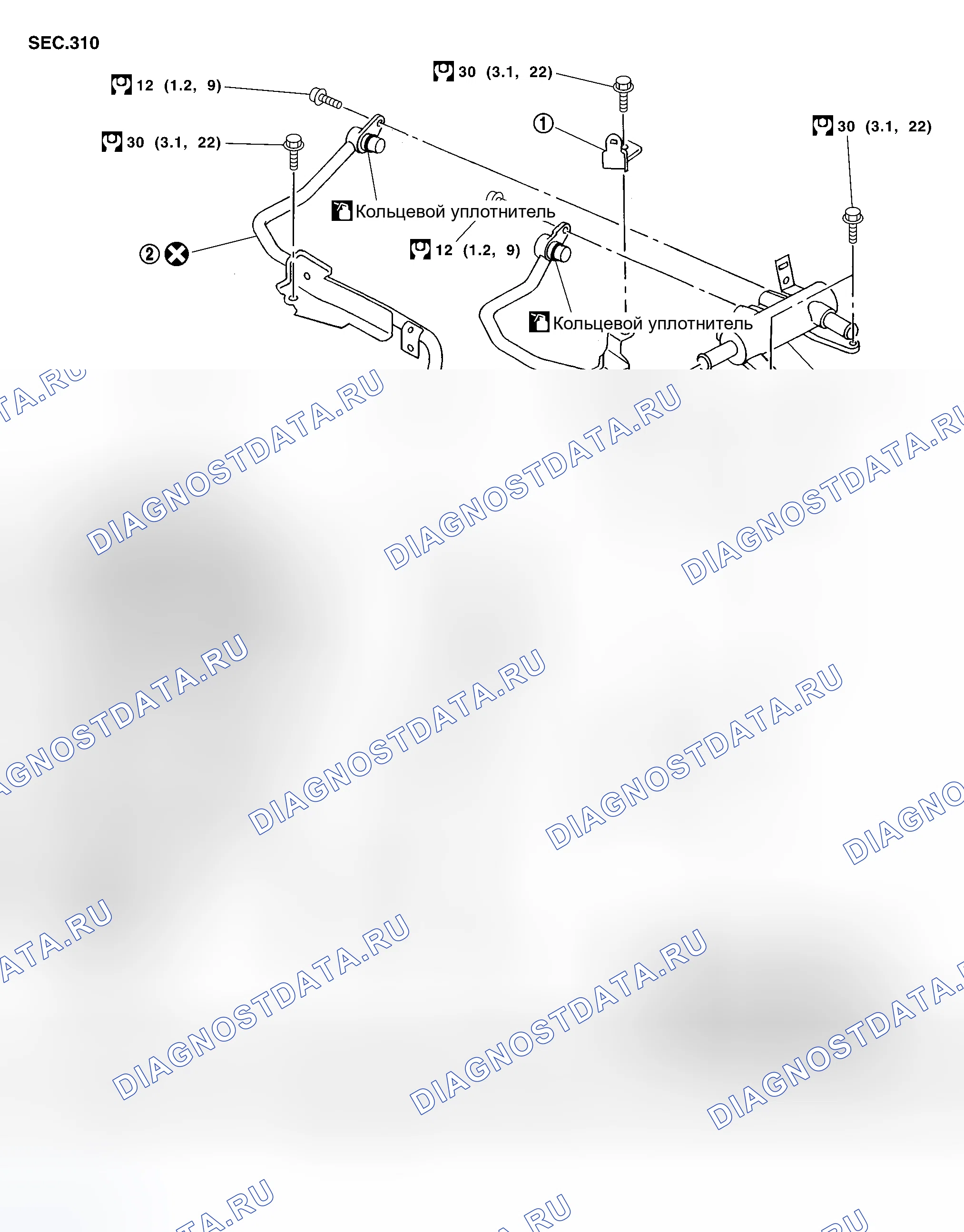Рис. 131: КОМПОНЕНТЫ. Nissan Murano Z50