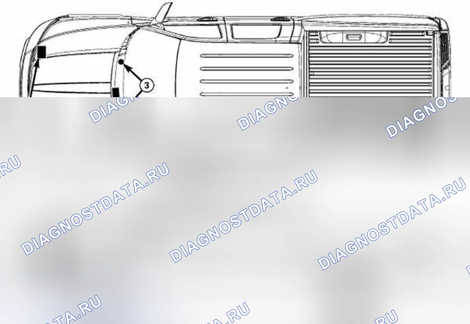 Рис. 2: ОПИСАНИЕ стеклоочистителей и омывателей. Dodge Dakota III рестайлинг