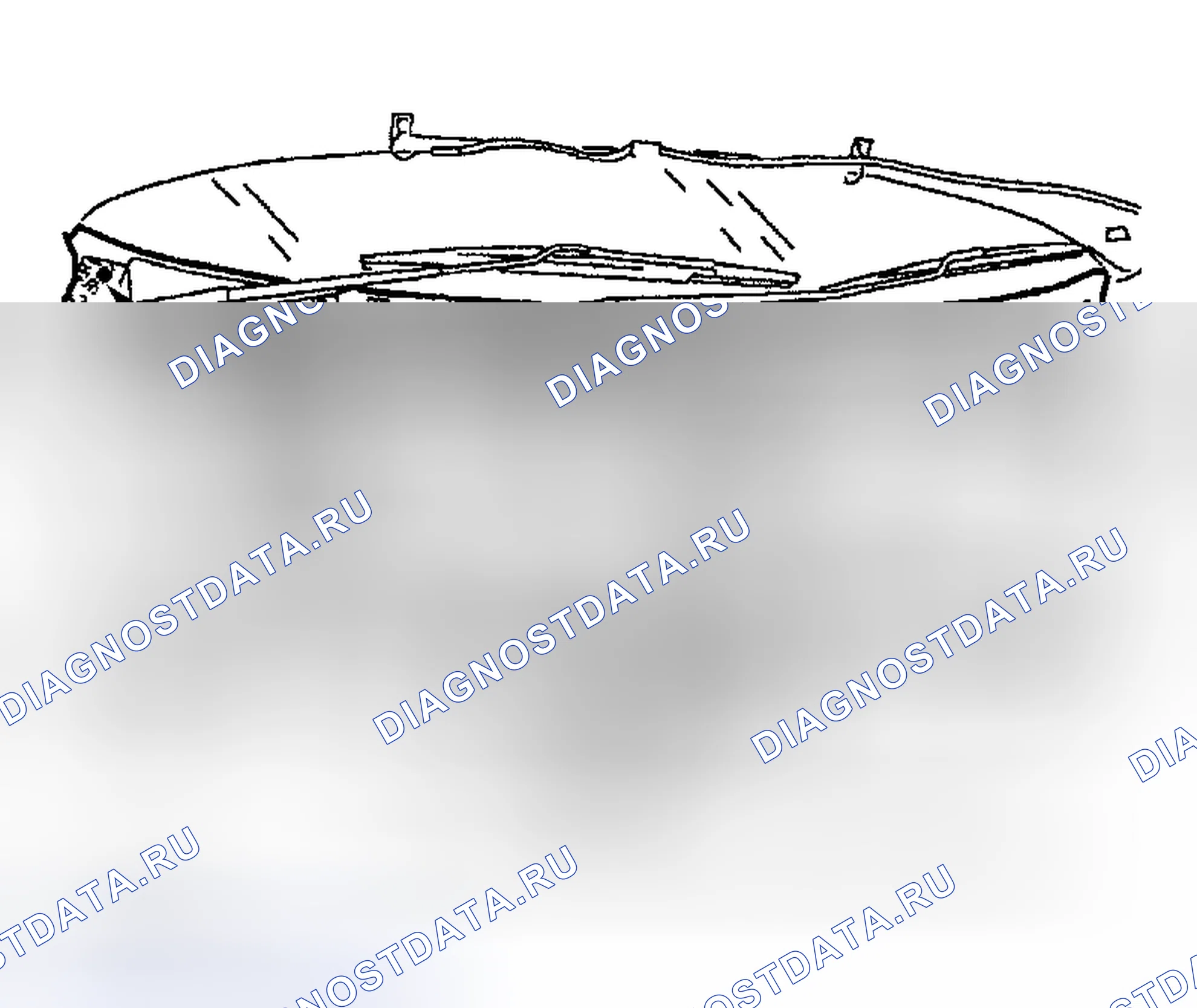 Рис. 9: Демонтаж и монтаж (спереди). Ford Focus I рестайлинг
