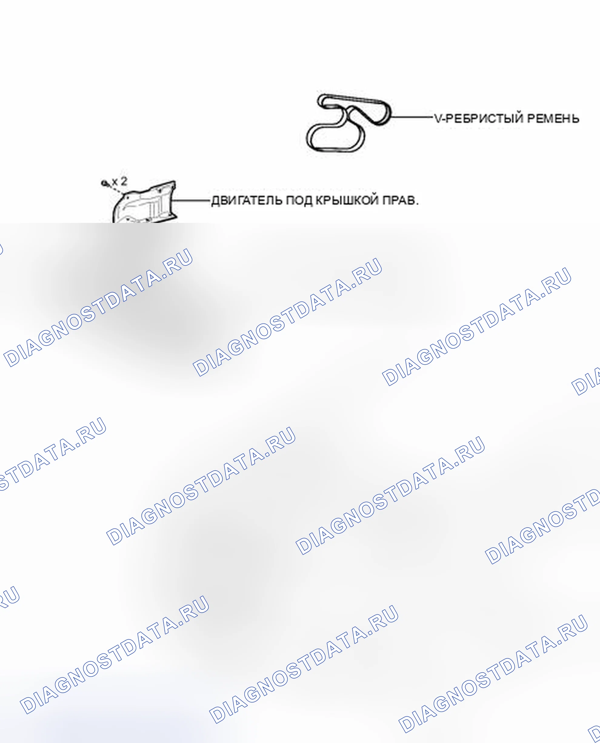 Рис. 155: ИЛЛЮСТРАЦИЯ. Toyota Matrix E140