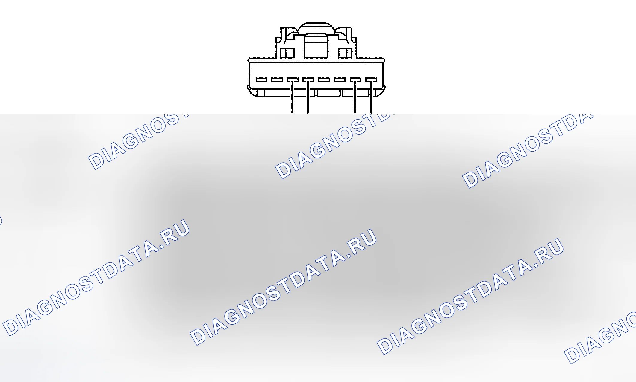 Рис. 5: Ссылка на схему соединителя. Ford Five Hundred I