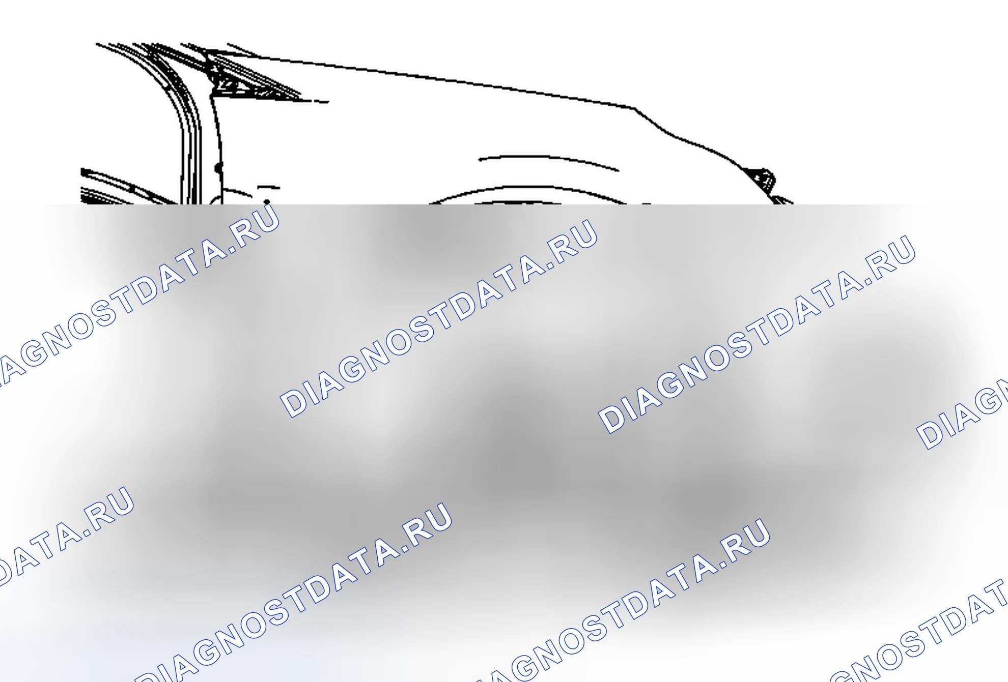 Рис. 1: Замена переднего вкладыша рулевой рубки. Cadillac SRX II