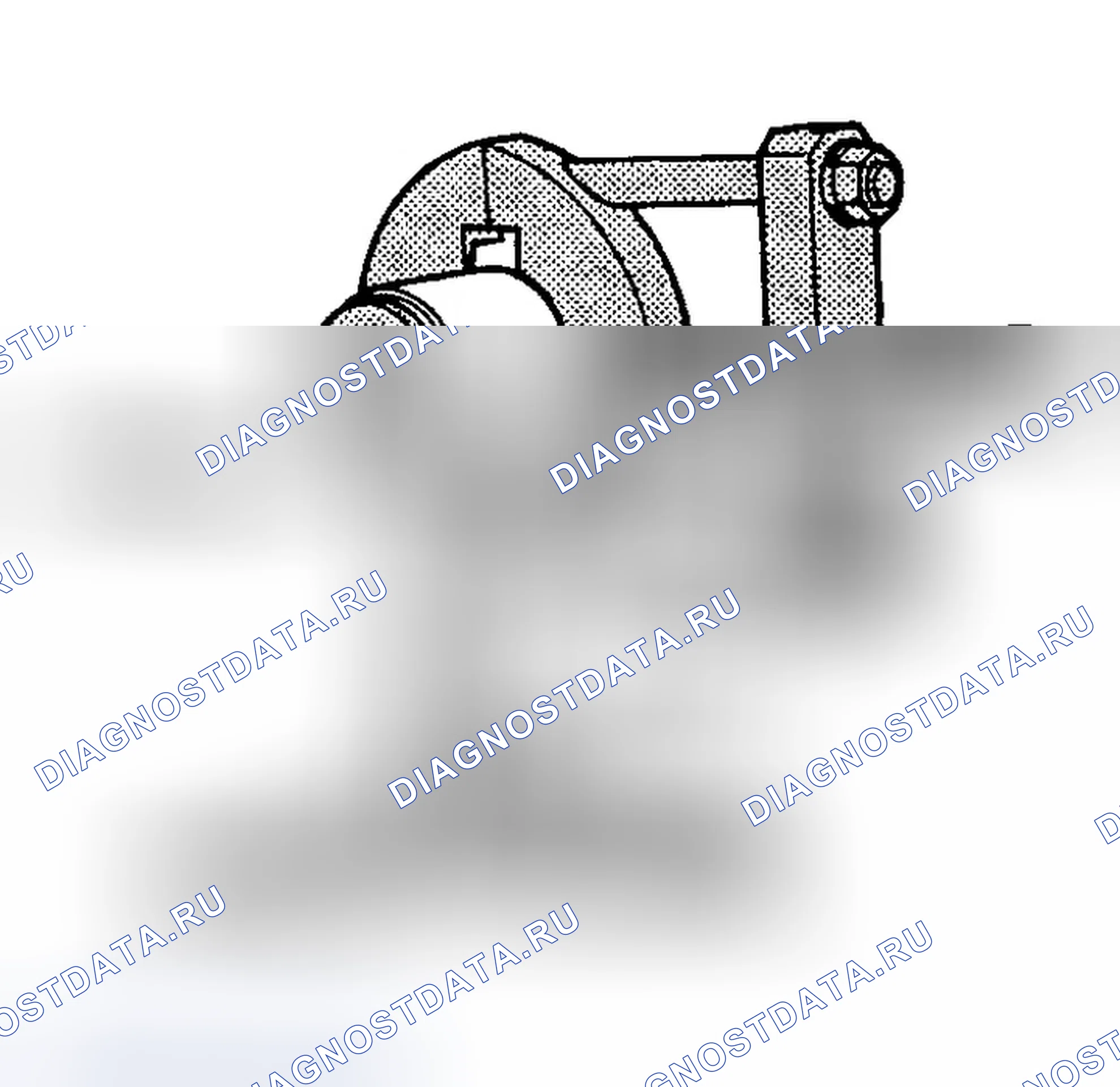 Рис. 22: Замена втулки (наружная). Audi 90 B4