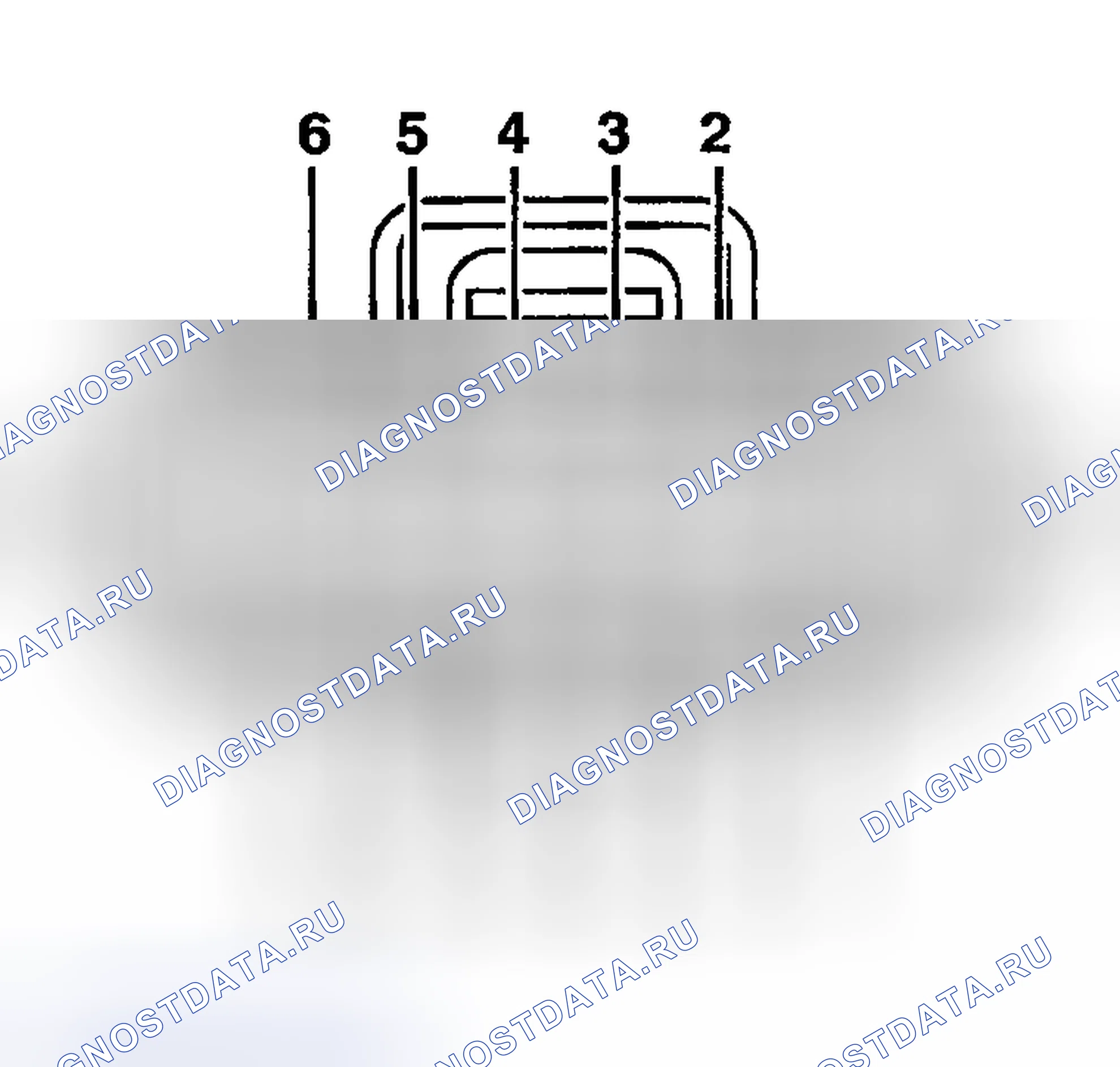 Рис. 615: Датчик цифрового диапазона передачи (Tr). Hyundai Nexo I