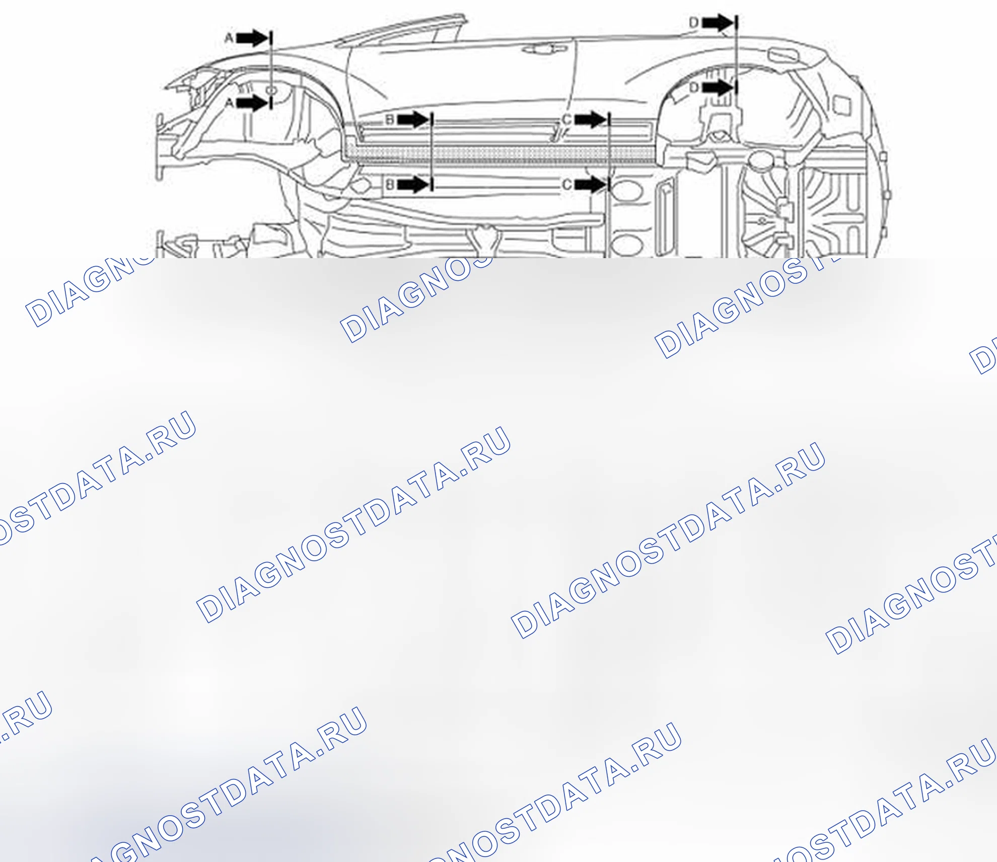 Рис. 575: Каменное защитное пальто. Nissan Murano Z51 рестайлинг 2