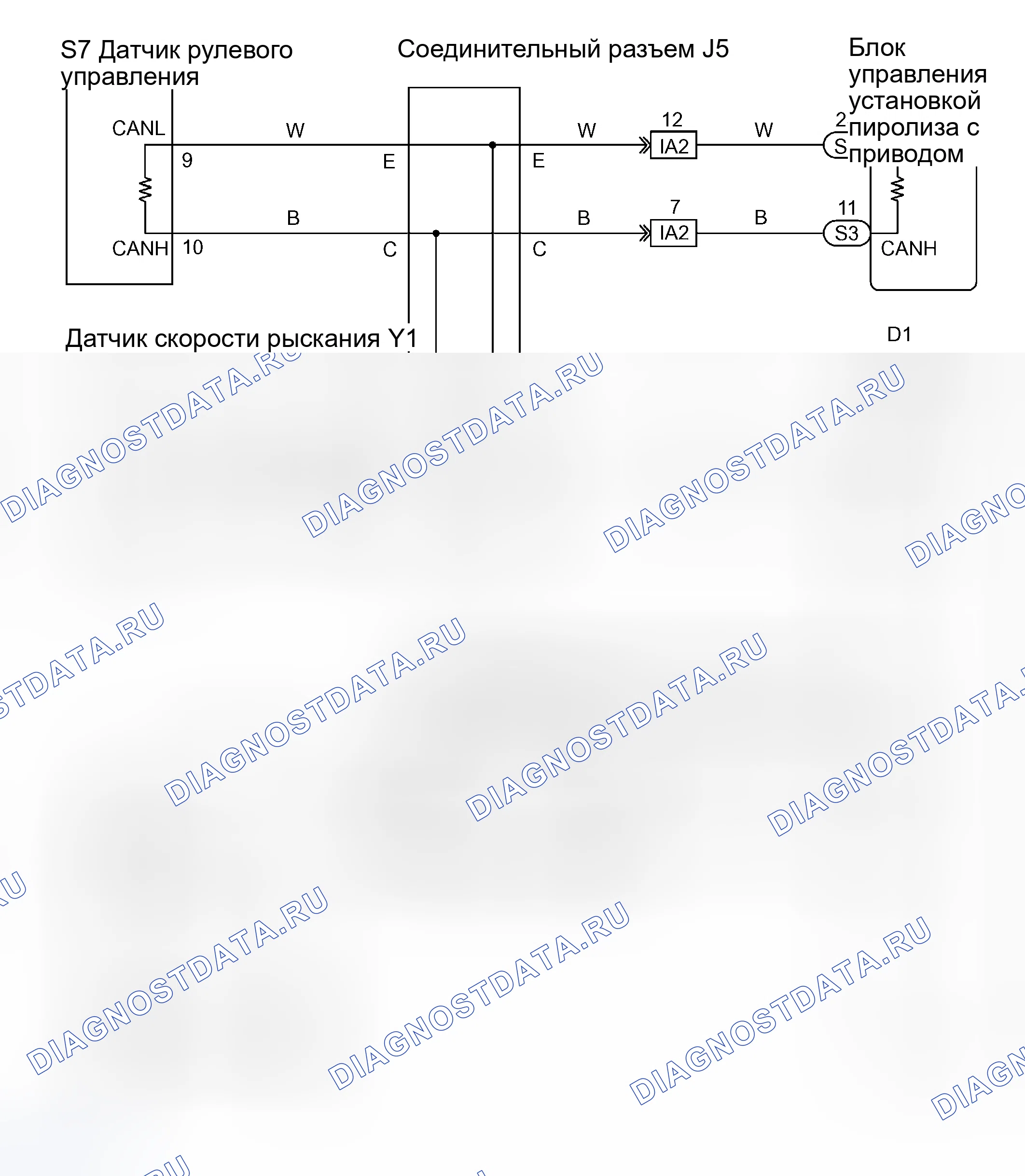 Рис. 16: электросхема. Scion xB I