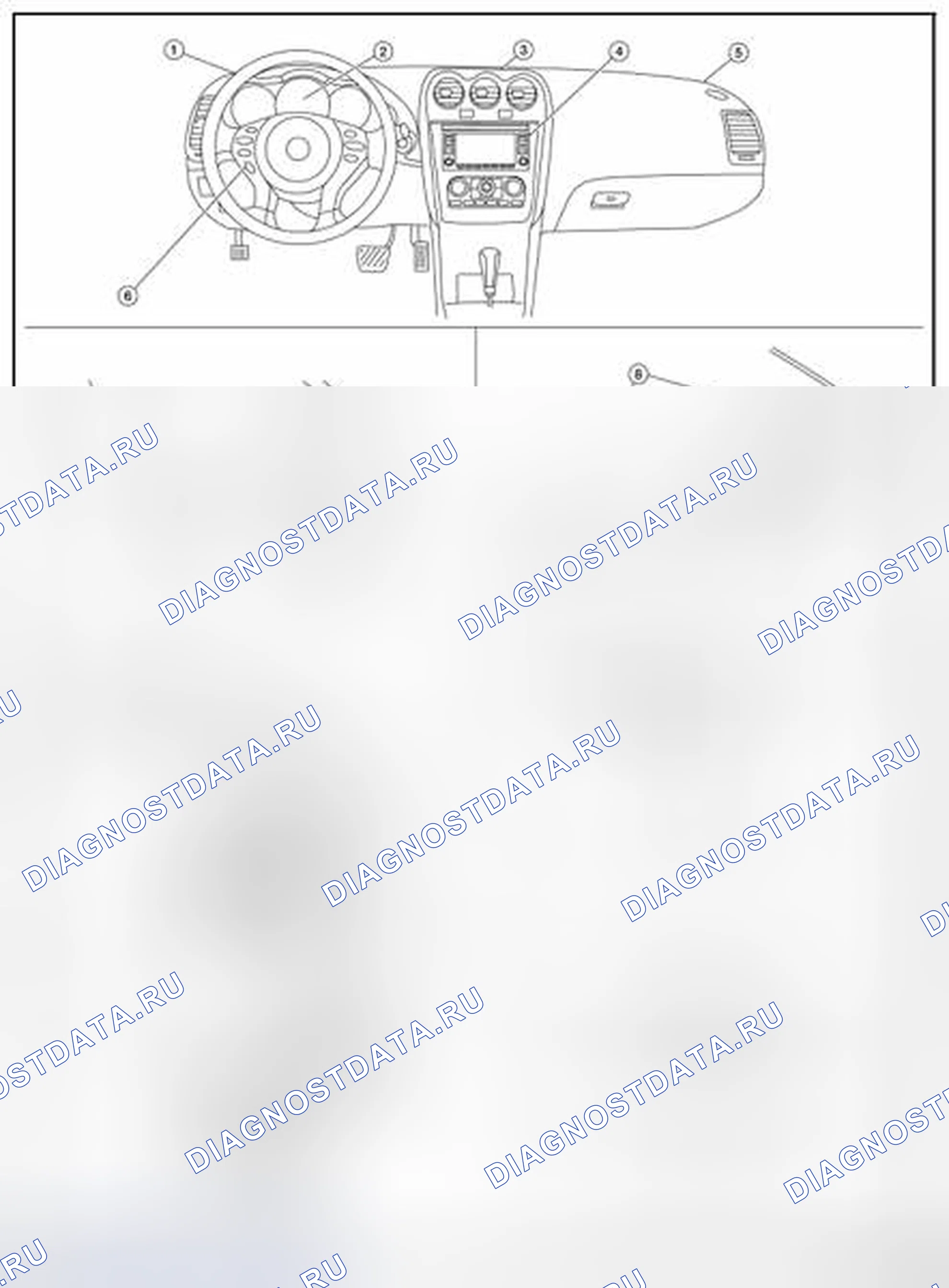 Рис. 556: Расположение компонентов. Nissan Altima L33