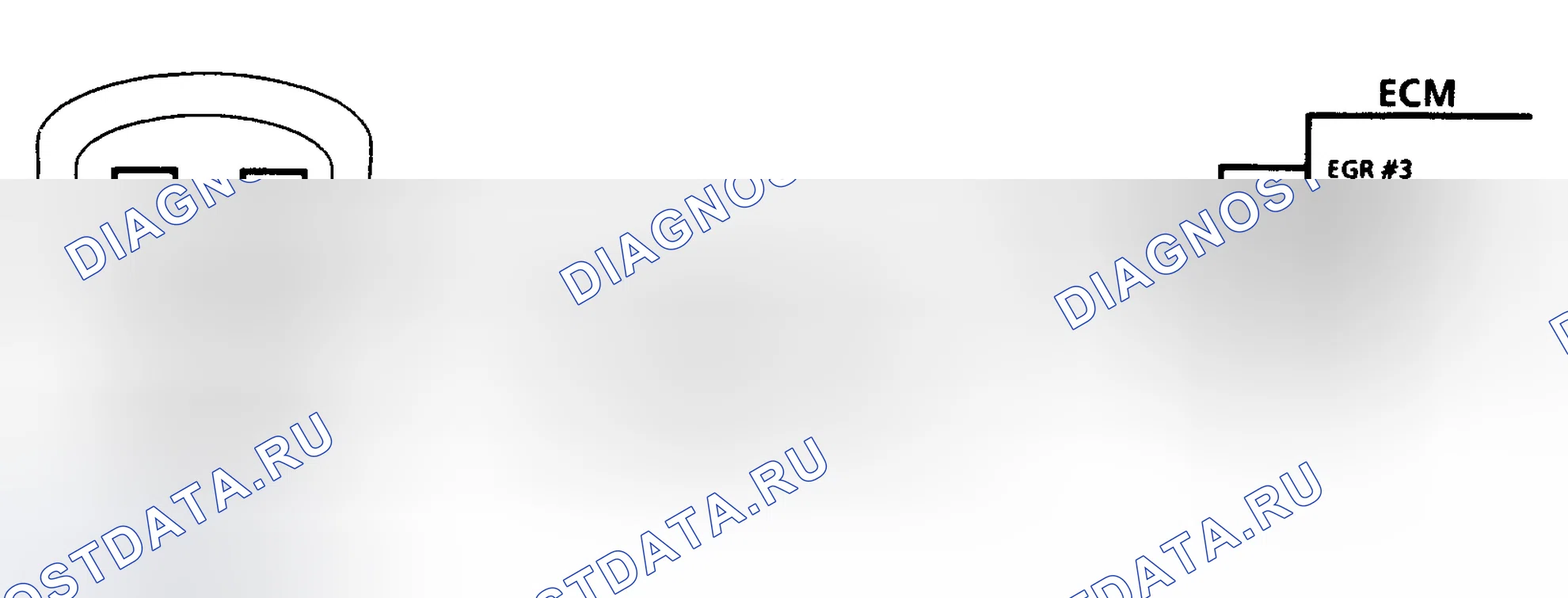 Рис. 218: Код 32, Схема, Корпуса A, F, J, L, Системная ошибка рециркуляция отработавших газов. Chevrolet Cavalier II